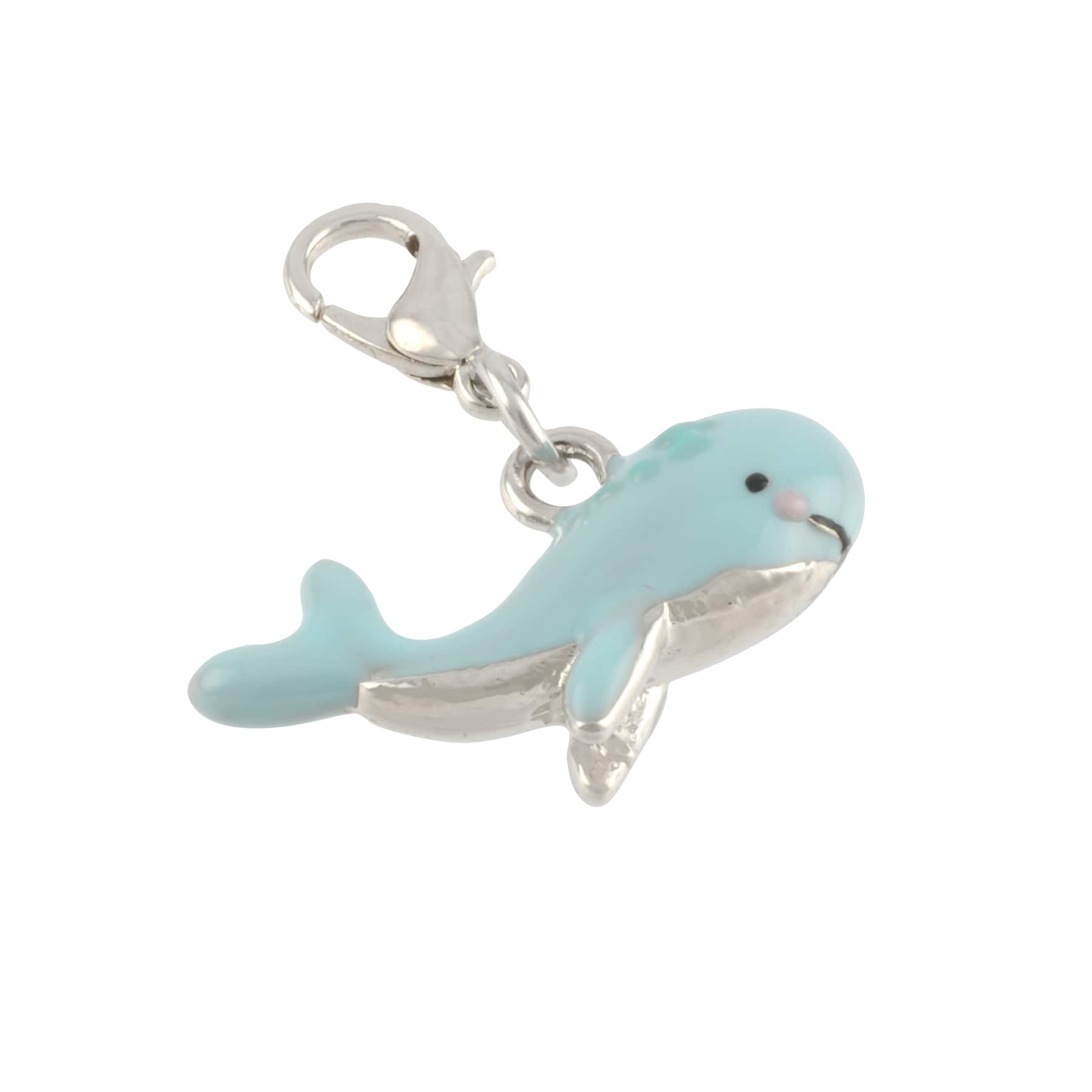 12 Pack: Blue Whale Charm by Bead Landing&#x2122;