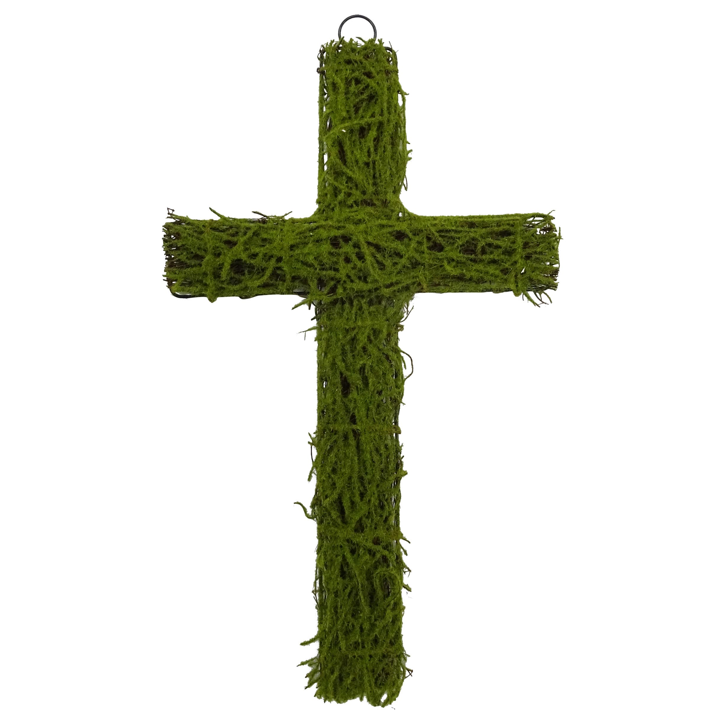 19&#x22; Grapevine Cross with Moss by Ashland&#xAE;
