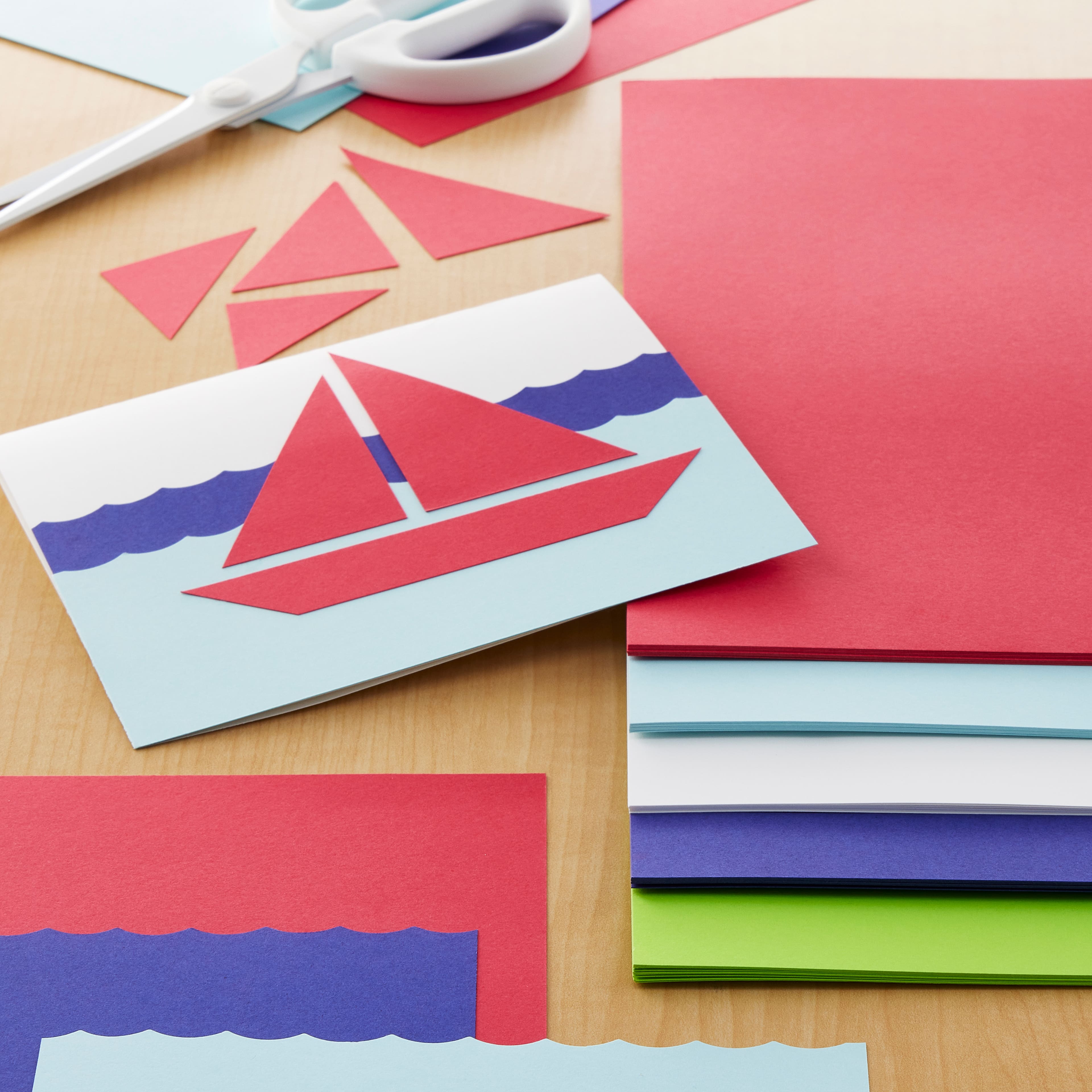 12 Packs: 50 ct. (600 total) Sail Away 8.5" x 11" Cardstock Paper by Recollections™