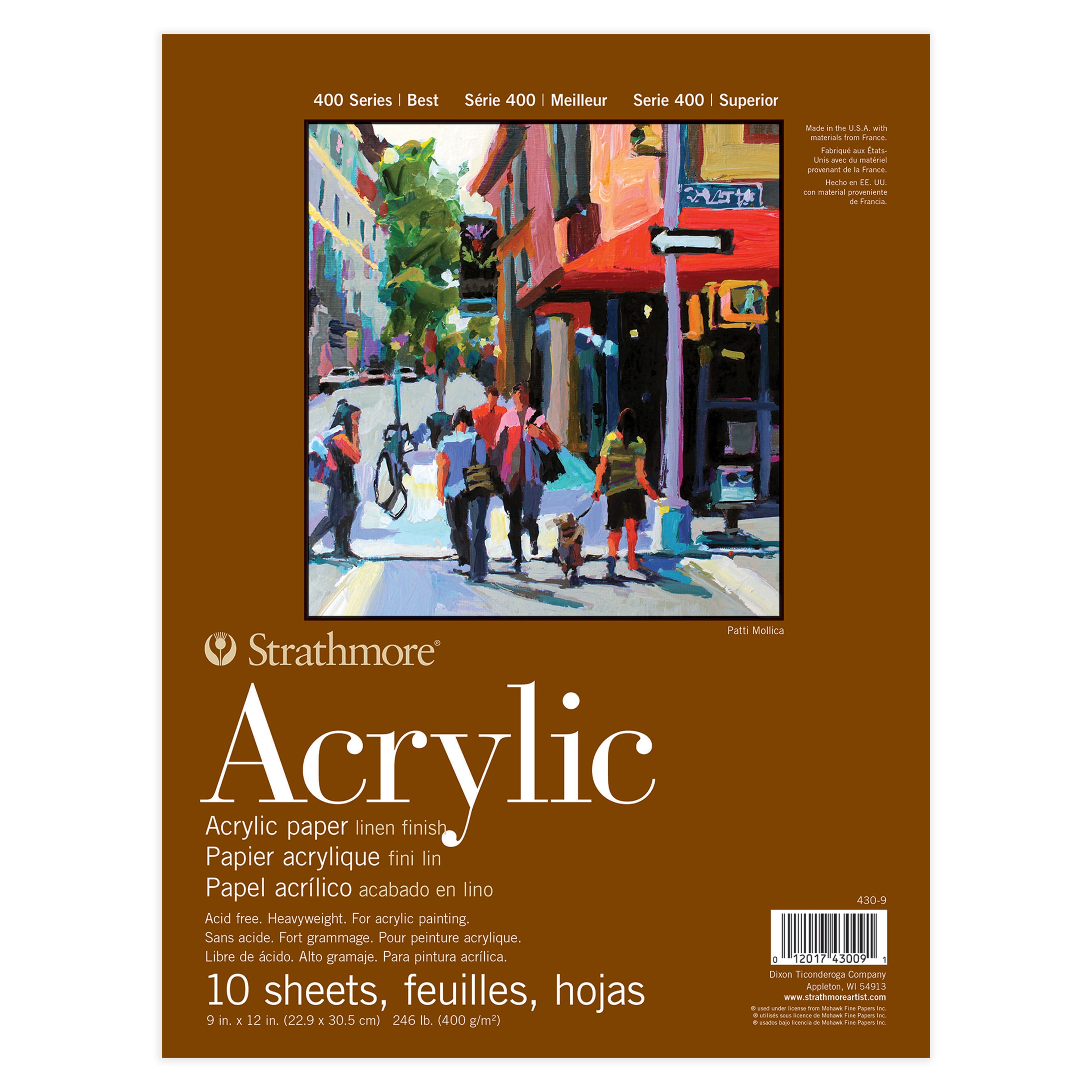 12 Pack: Strathmore® 400 Series Acrylic Paper Pad