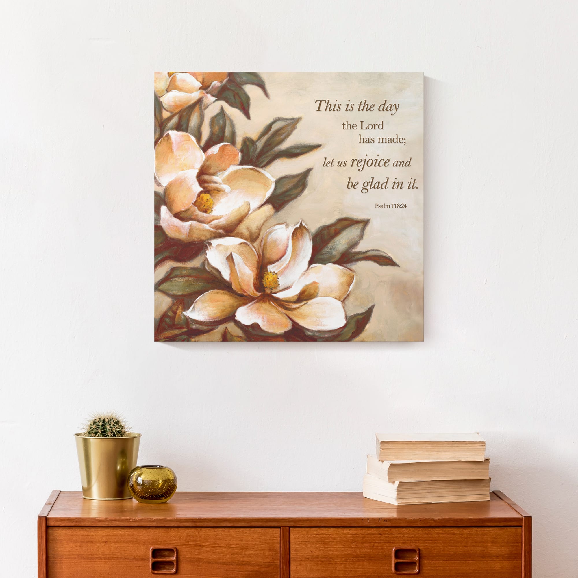 This Is The Day 16" x 16" Canvas Wall Art