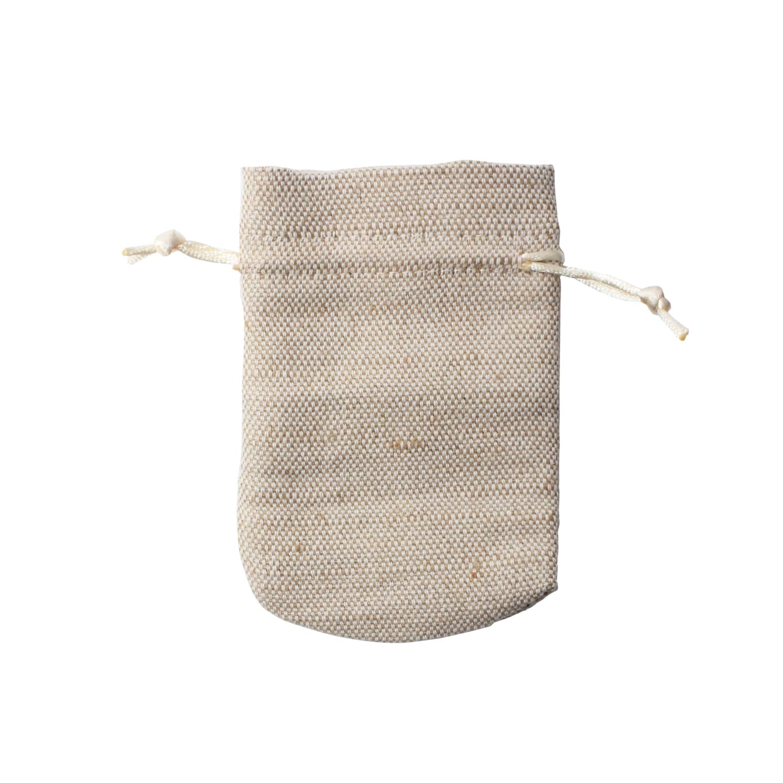 5.5&#x22; Linen Jewelry Bag by Bead Landing&#x2122;, 8ct.