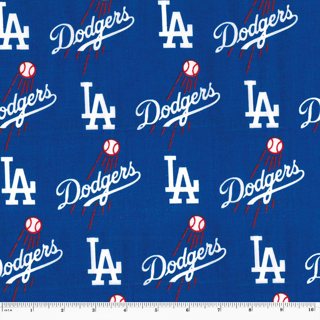 MLB Los Angeles Dodgers Cotton Fabric