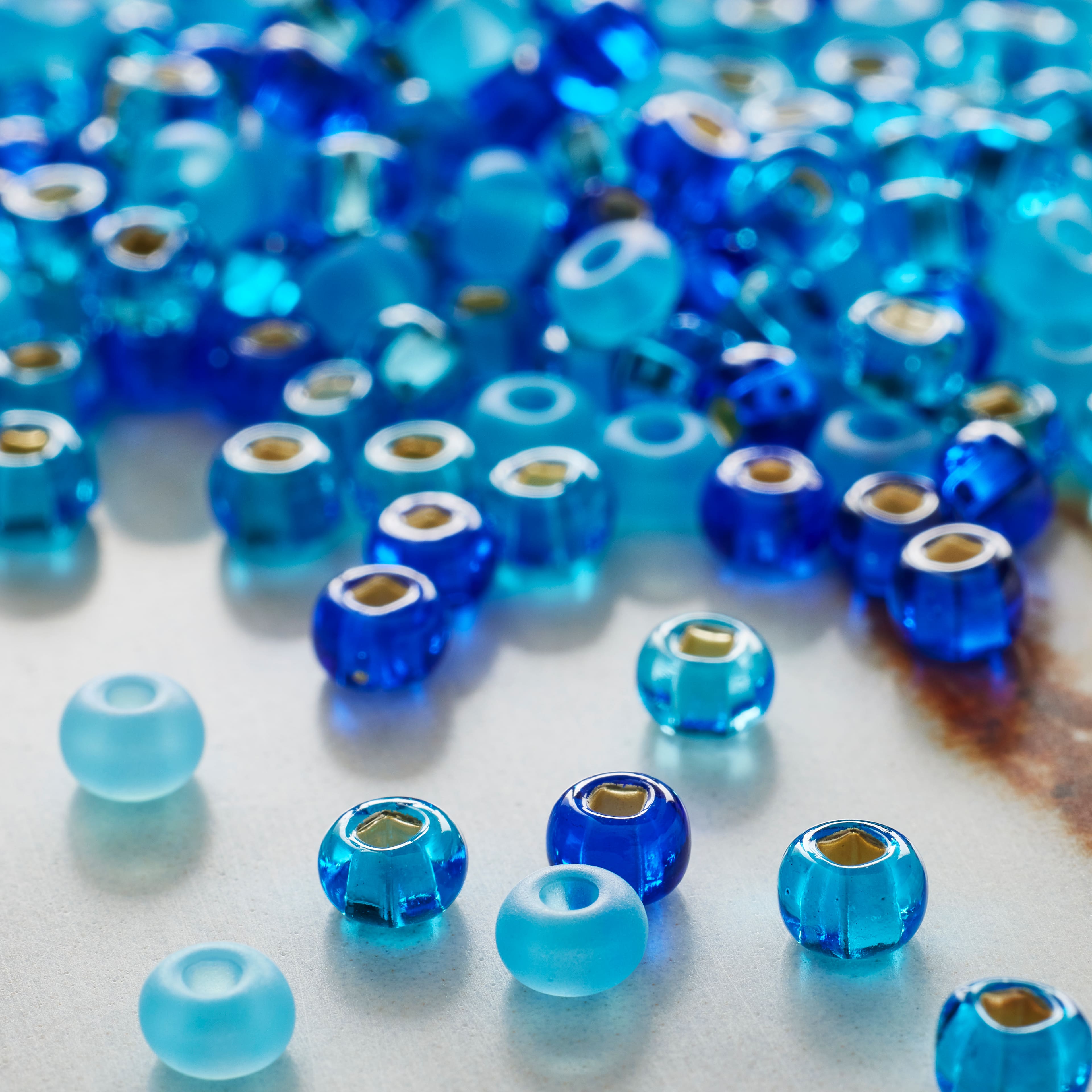 John Bead Czech Glass Seed Beads Mix, 6/0