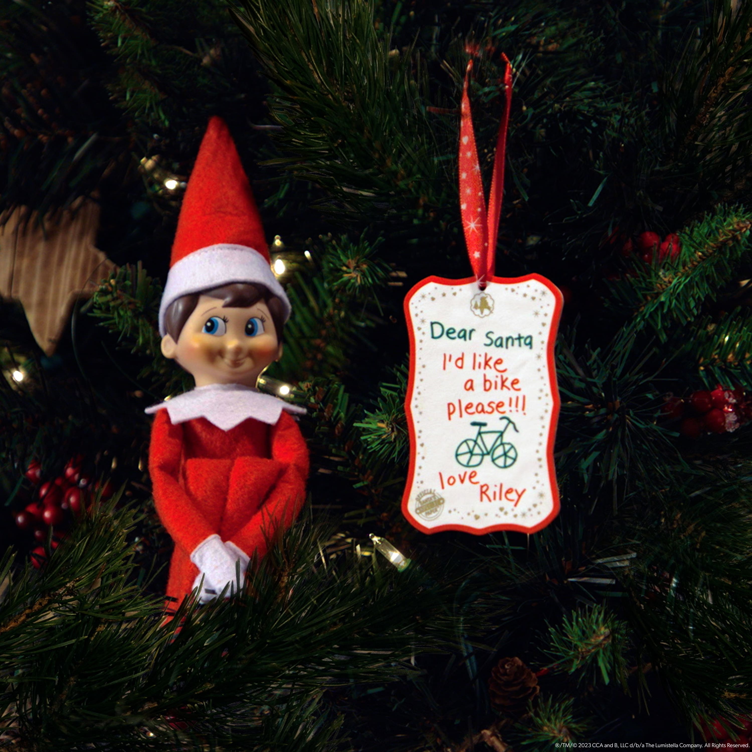 The Elf on the Shelf&#xAE; Scout Elf Express Delivers Letters to Santa