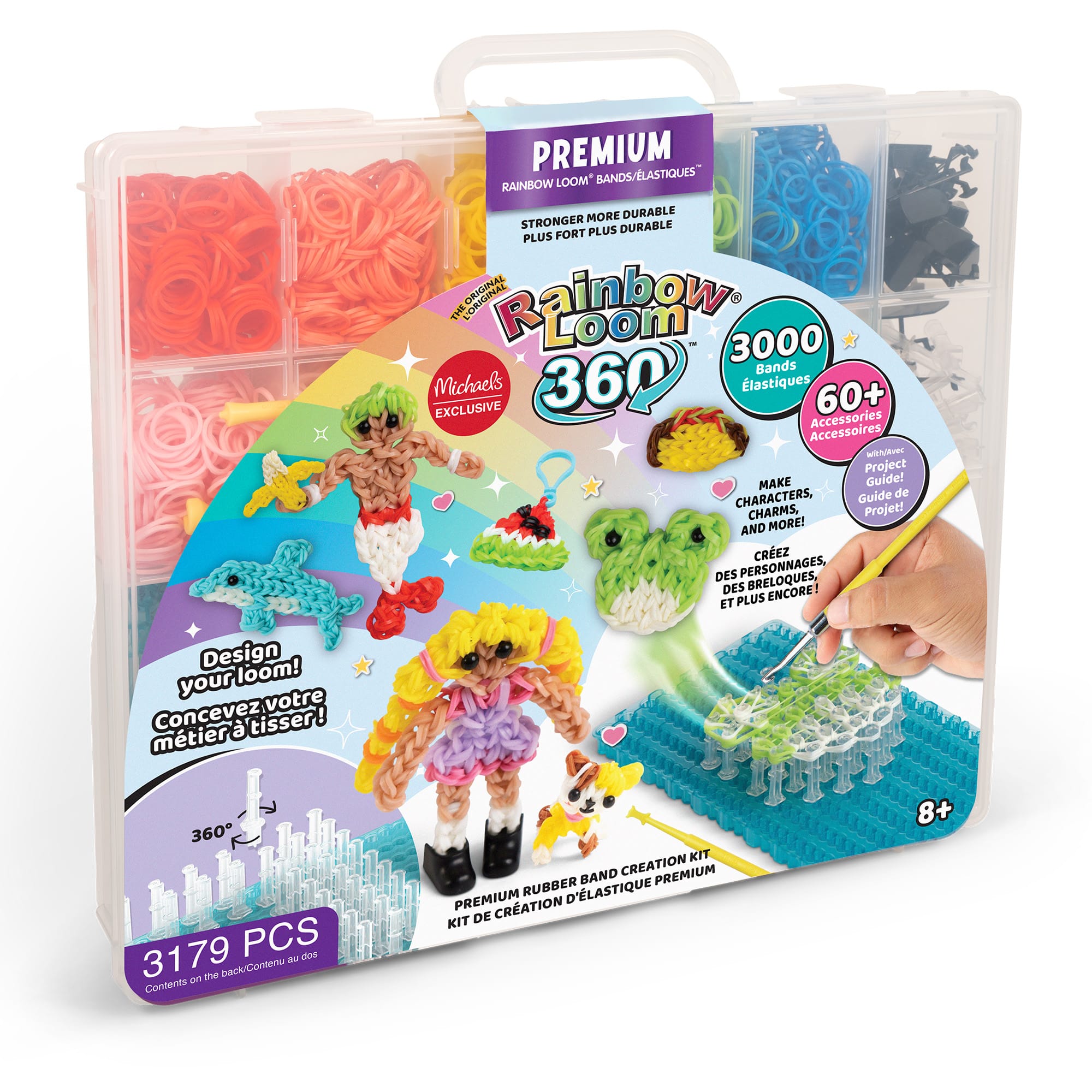 Rainbow Loom® 360™ Premium Rubber Band Creation Kit