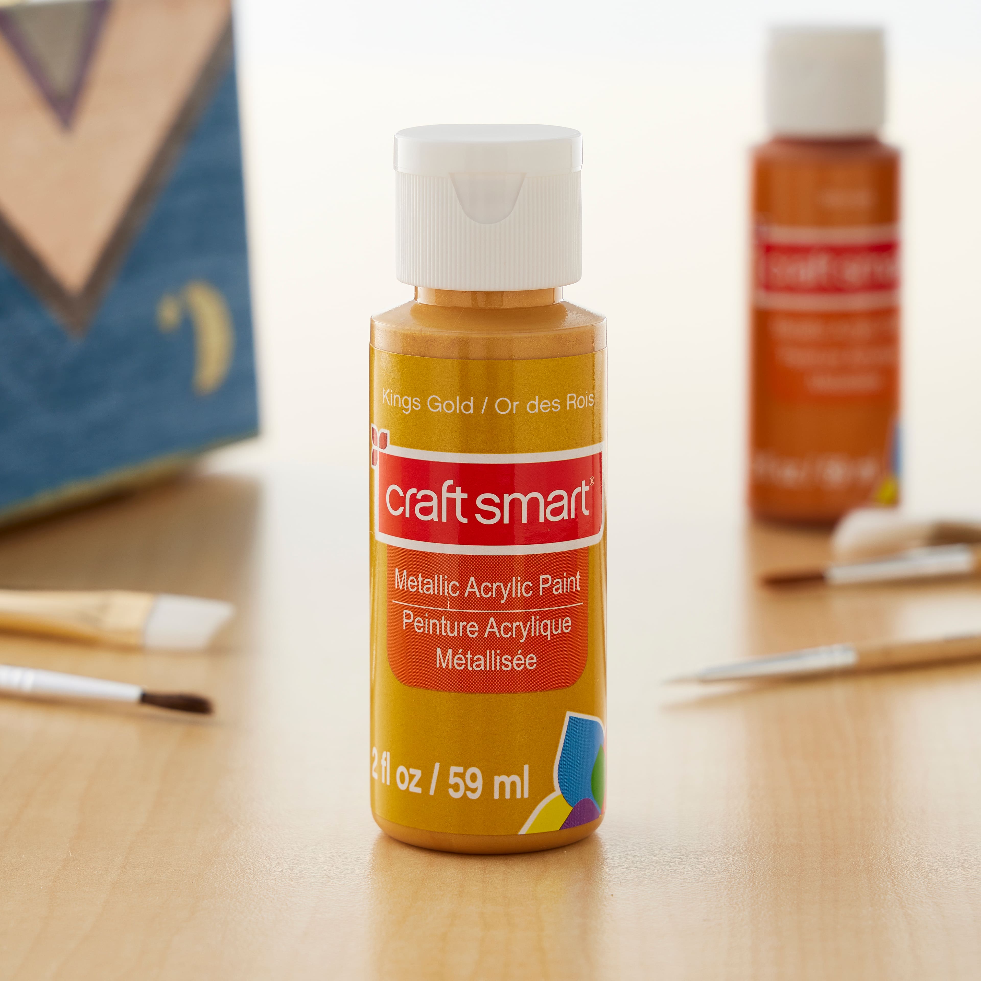 12 Pack: Metallic Paint by Craft Smart®, 2oz.