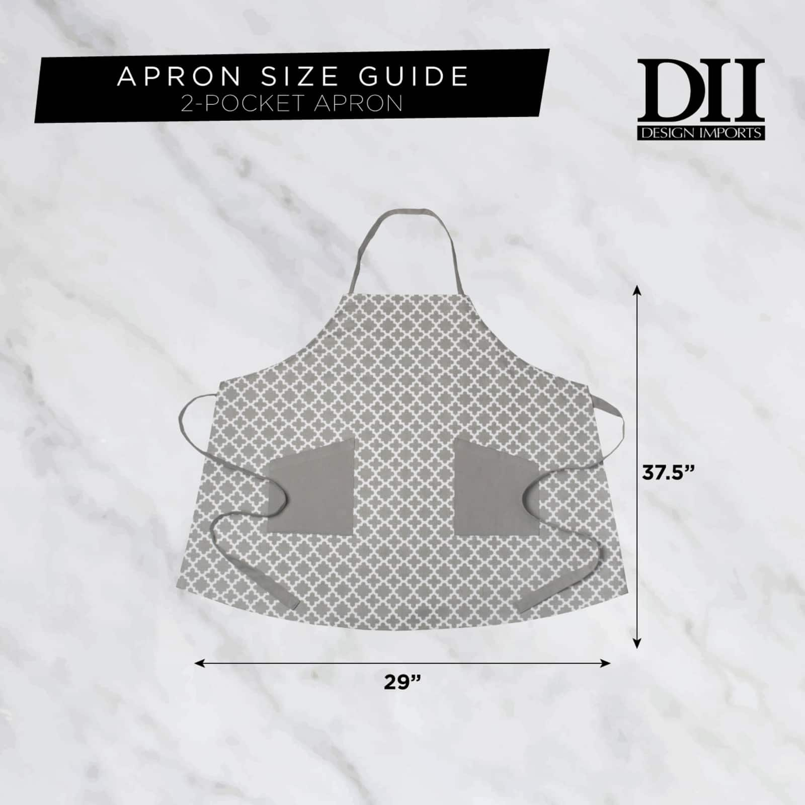 DII&#xAE; Damask Apron