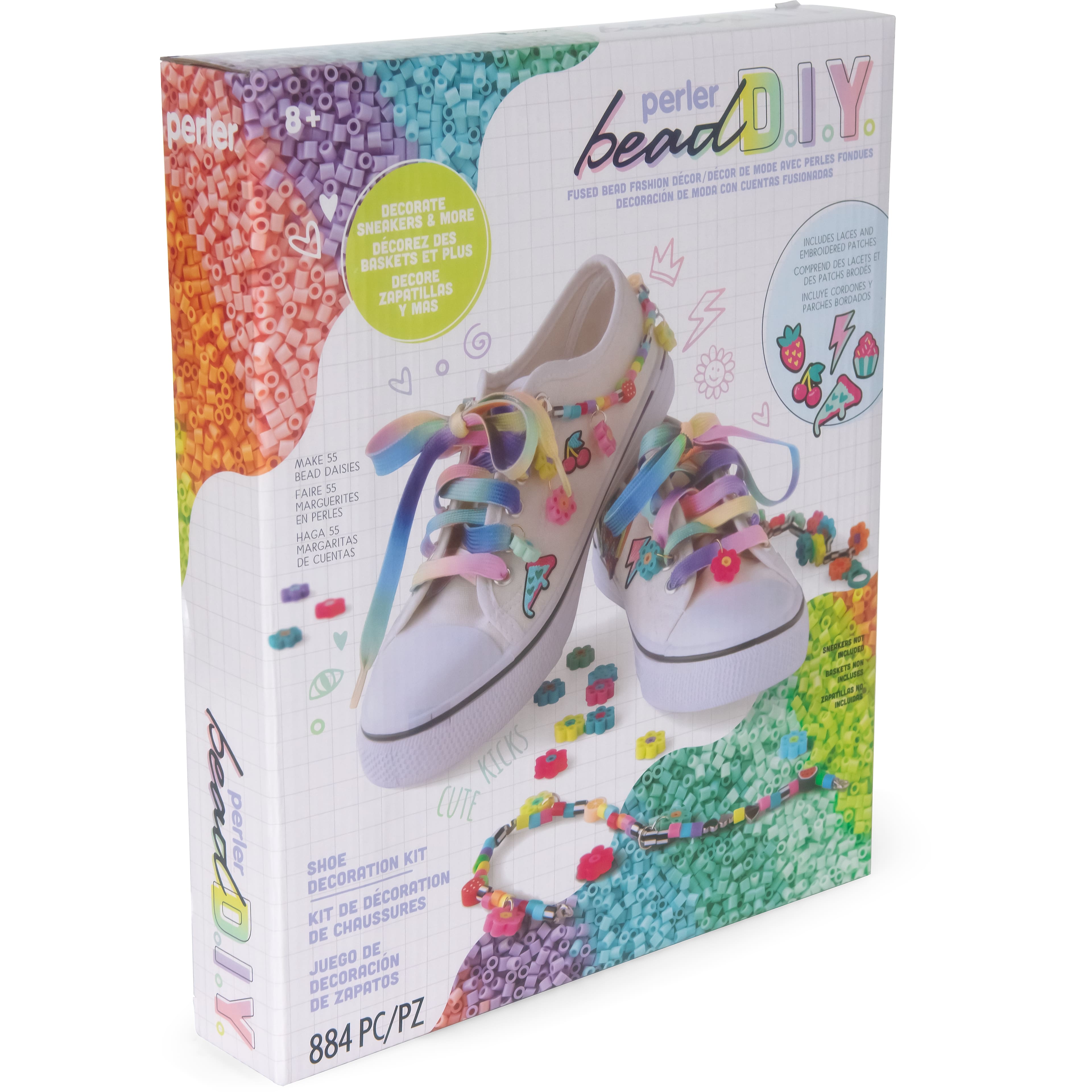Perler&#xAE; Bead DIY Shoe Decoration Kit