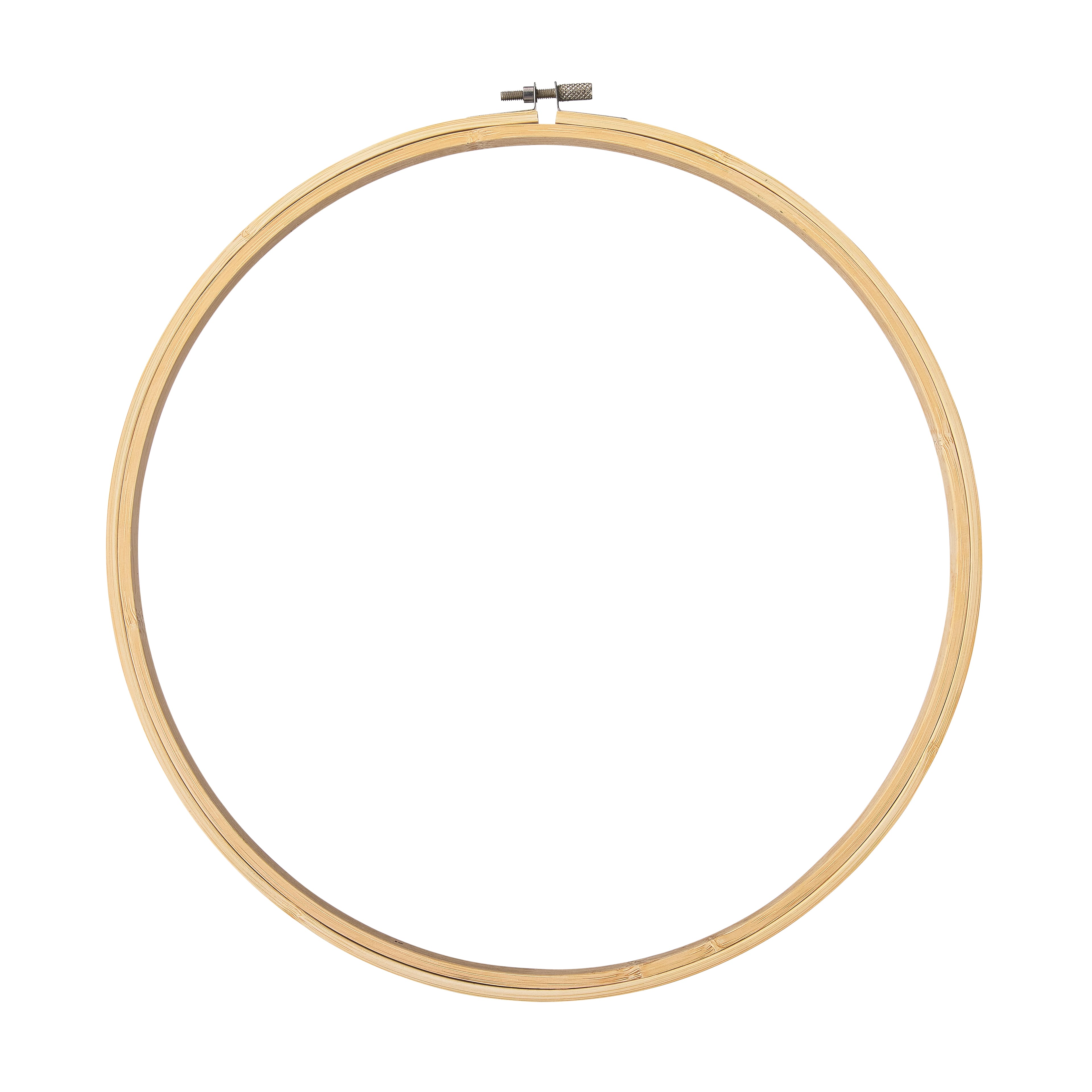 Set Of 12 6 Inch Bamboo Circle Cross Stitch Hardwood Hoops For Art Crafts  And Sewing From Imeav, $31.02