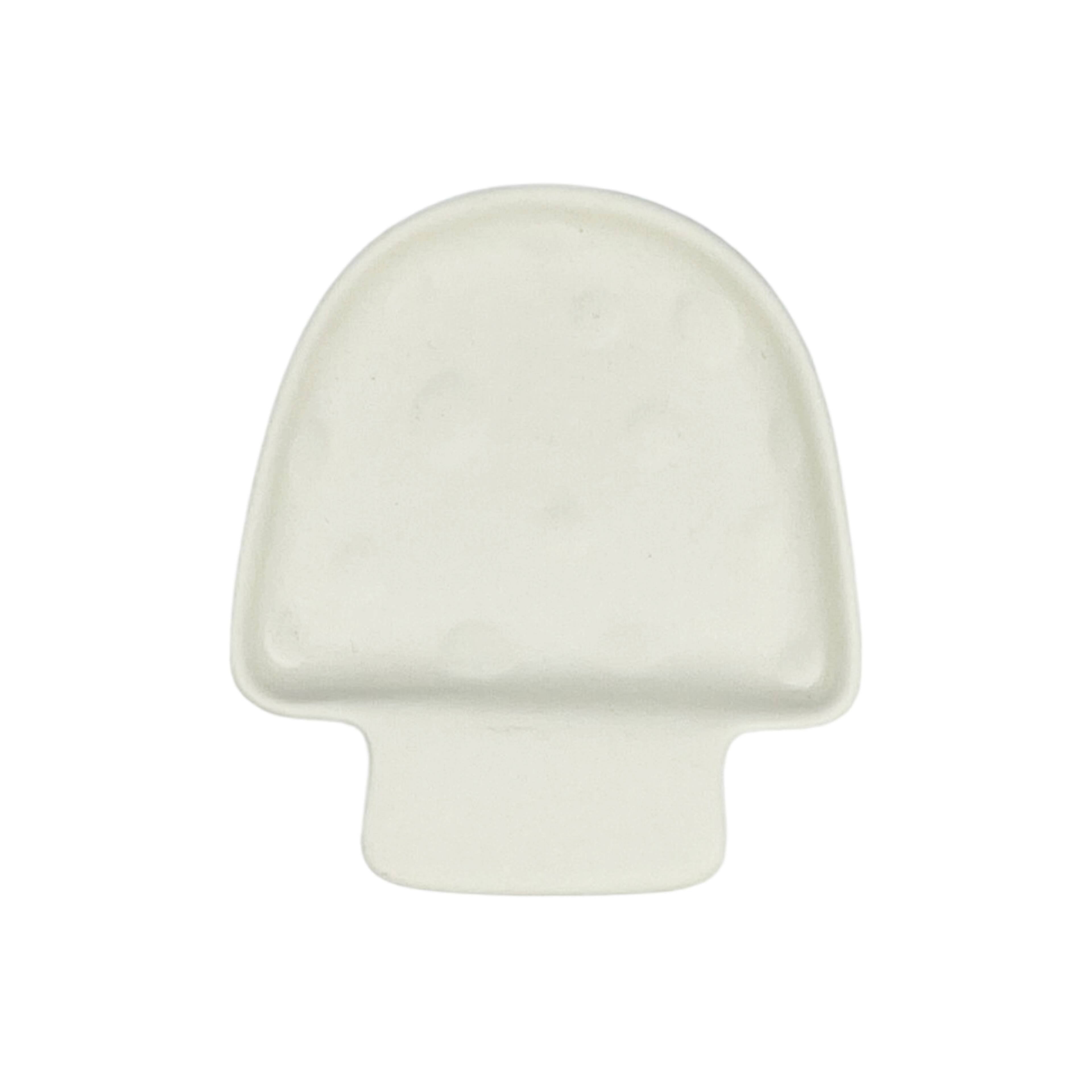 4.25" Mushroom-Shaped DIY Ceramic Trinket Tray by Make Market®
