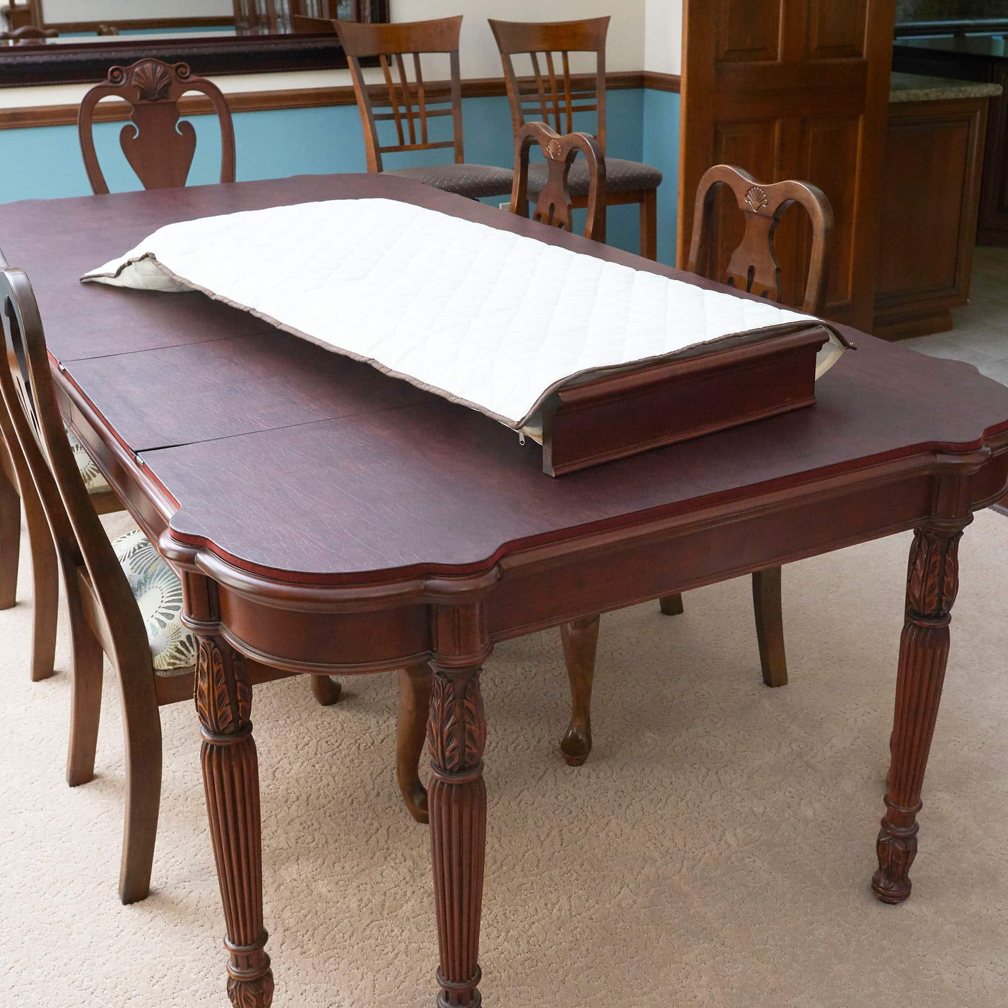 Household Essentials 54" Quilted Table Leaf Storage Bag