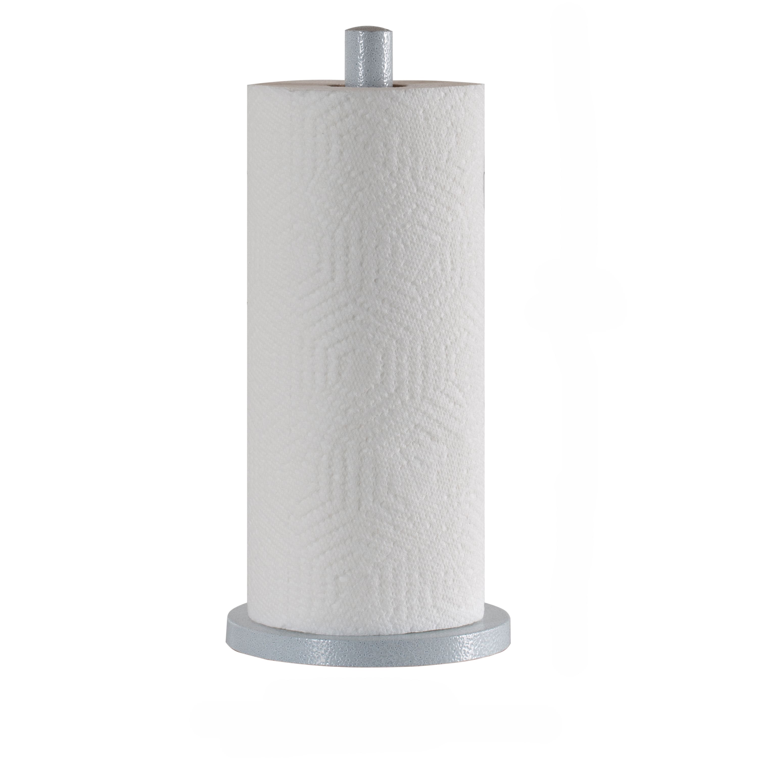 Laura Ashley White Speckled Paper Towel Holder