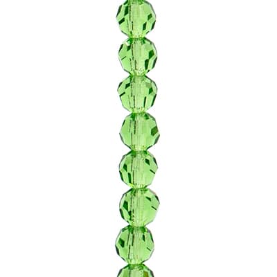 Preciosa Glass Crystal Round Beads, 4mm by Bead Landing™