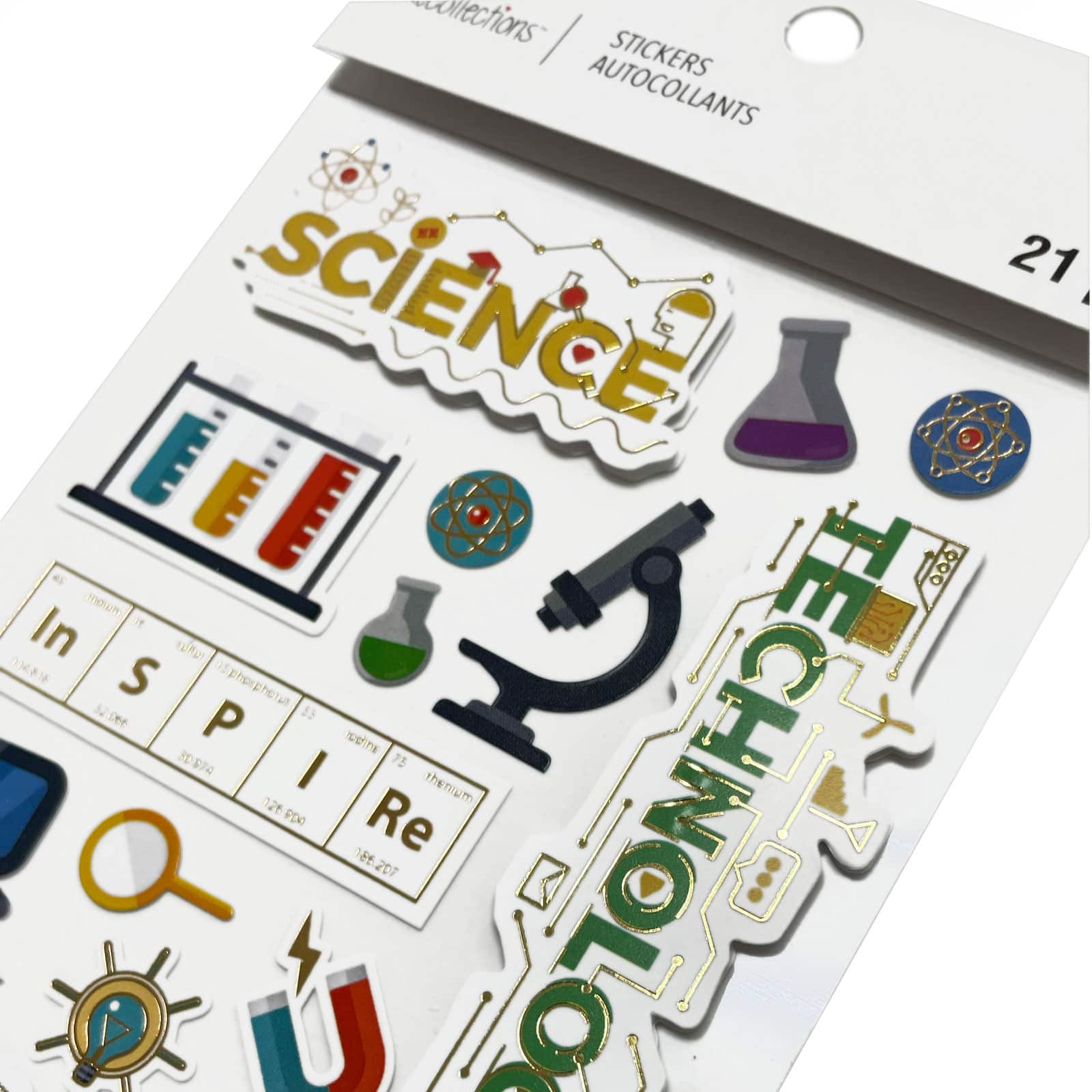 12 Pack: S.T.E.M. Subjects Stickers by Recollections™