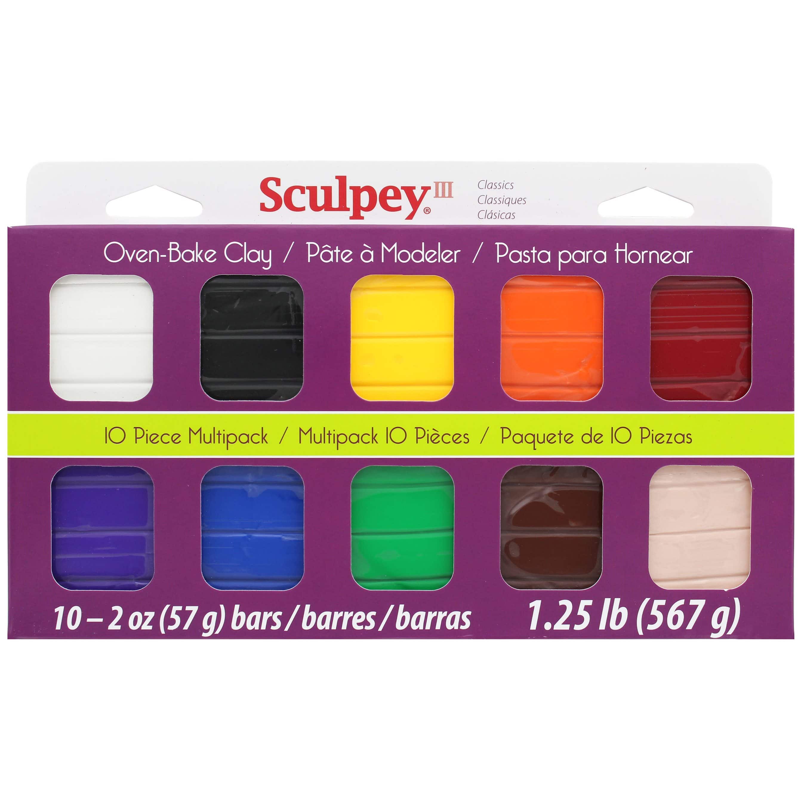 Sculpey III® Classic Multipack Oven Bake Clay