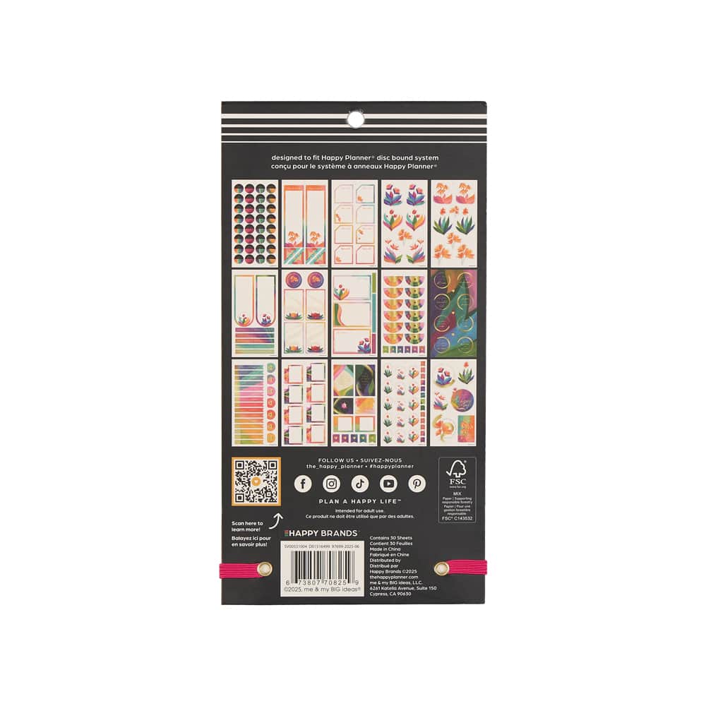 The Big Happy Planner&#xAE; Floral Energy