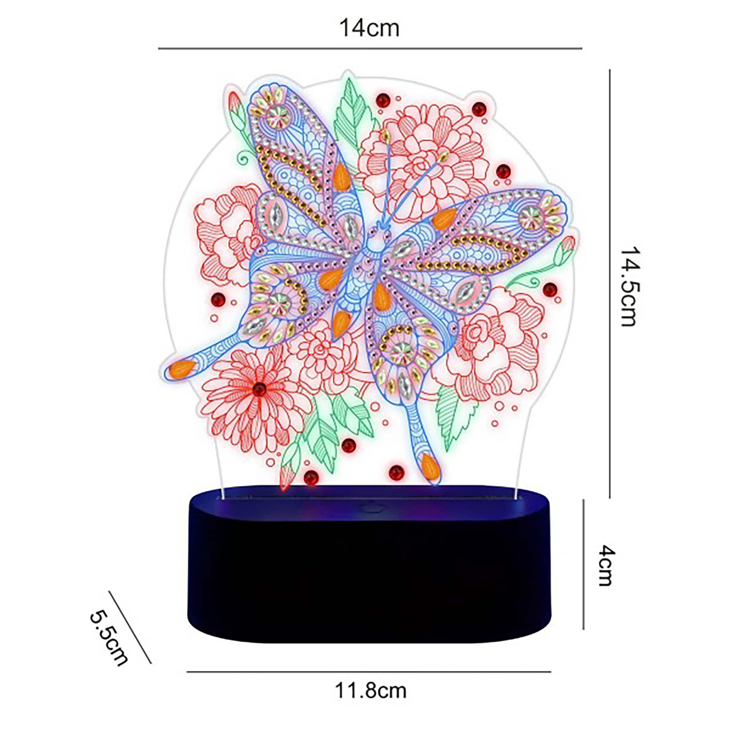 Sparkly Selections Butterfly 3D Lamp Diamond Painting