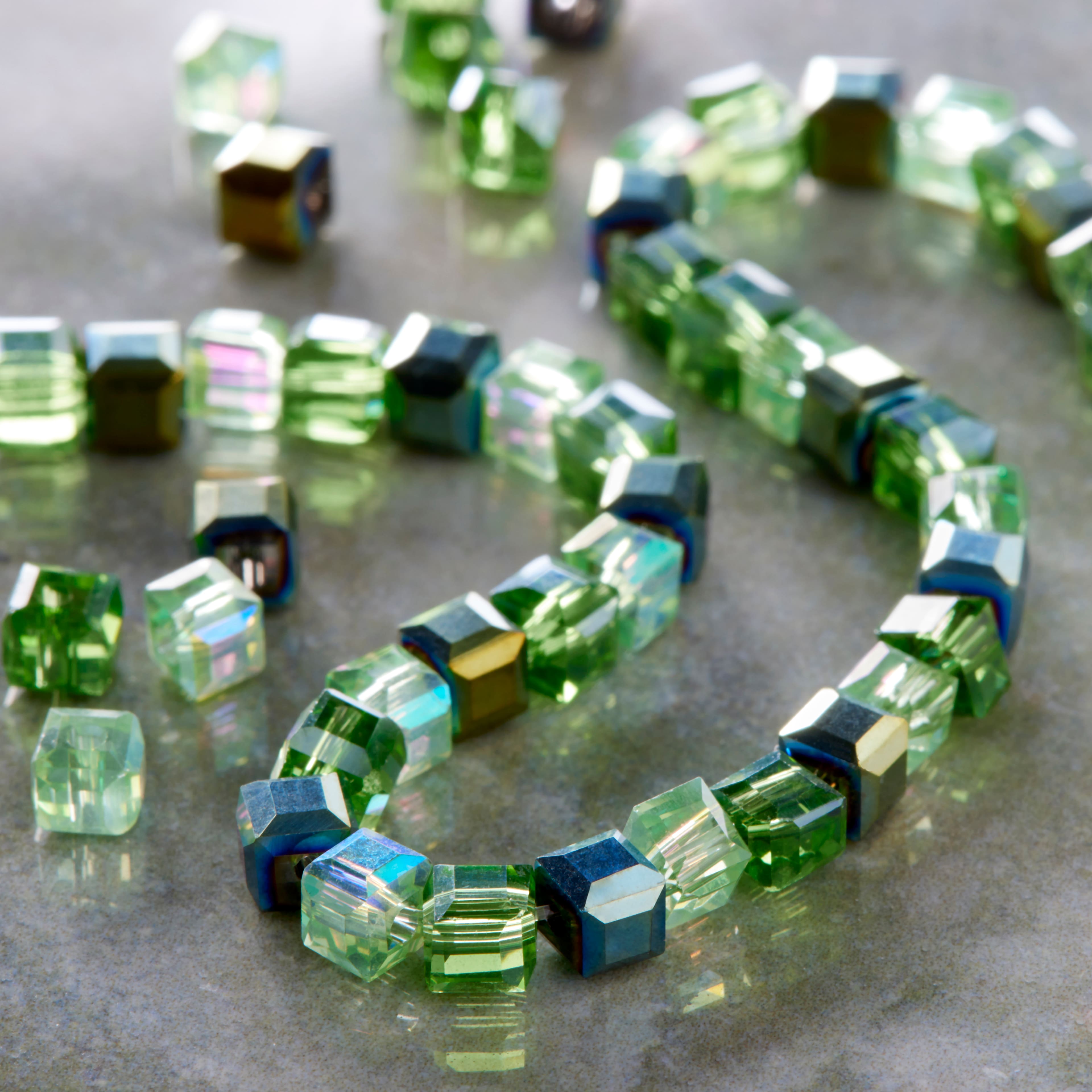 4mm Glass Cube Mix by Bead Landing™