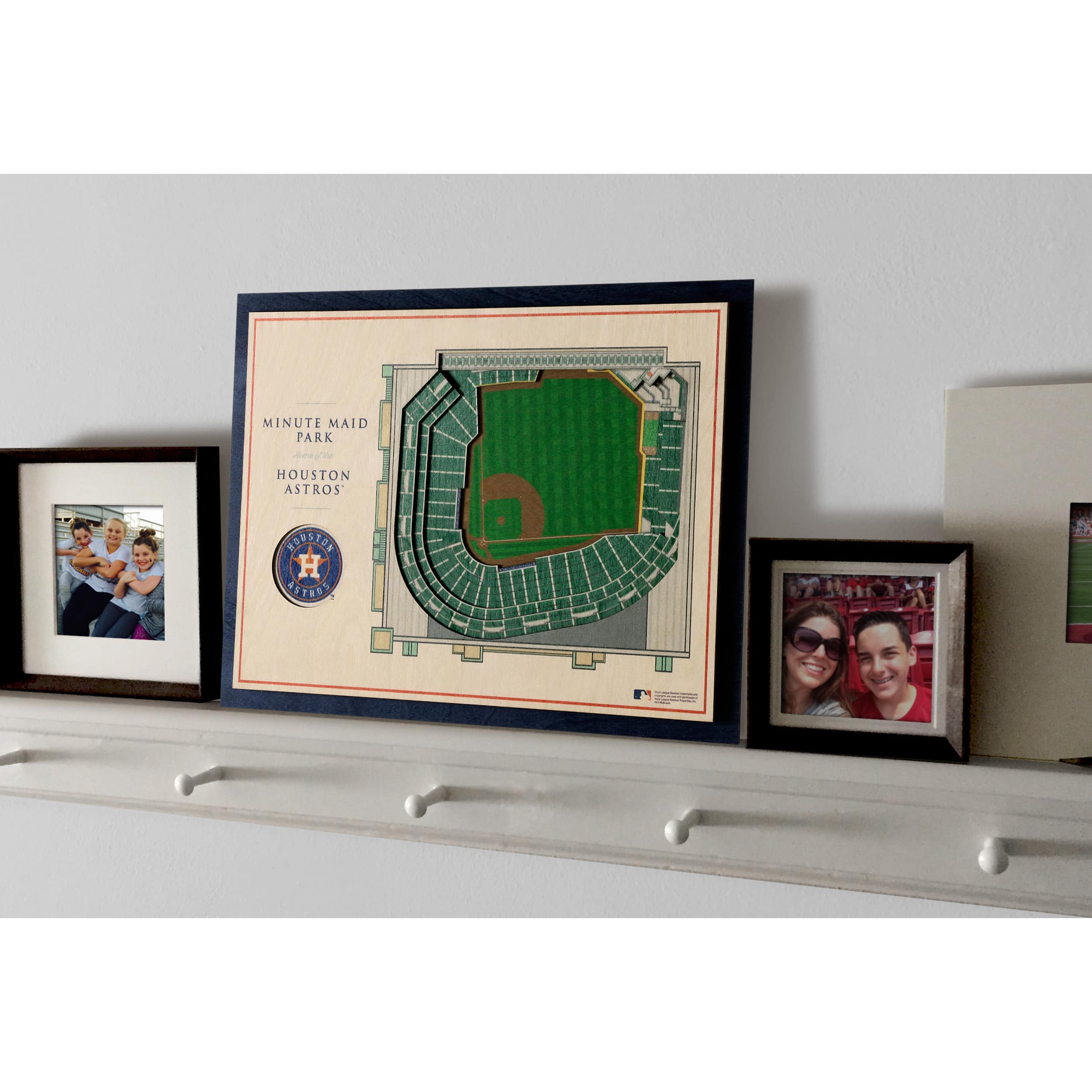 MLB Team 5-Layer StadiumView Wall Art