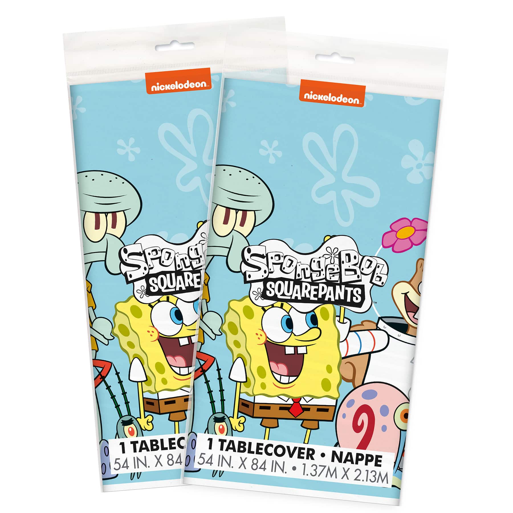 SpongeBob Table Cover Paper ~ Kids Birthday Party Decoration Supplies 