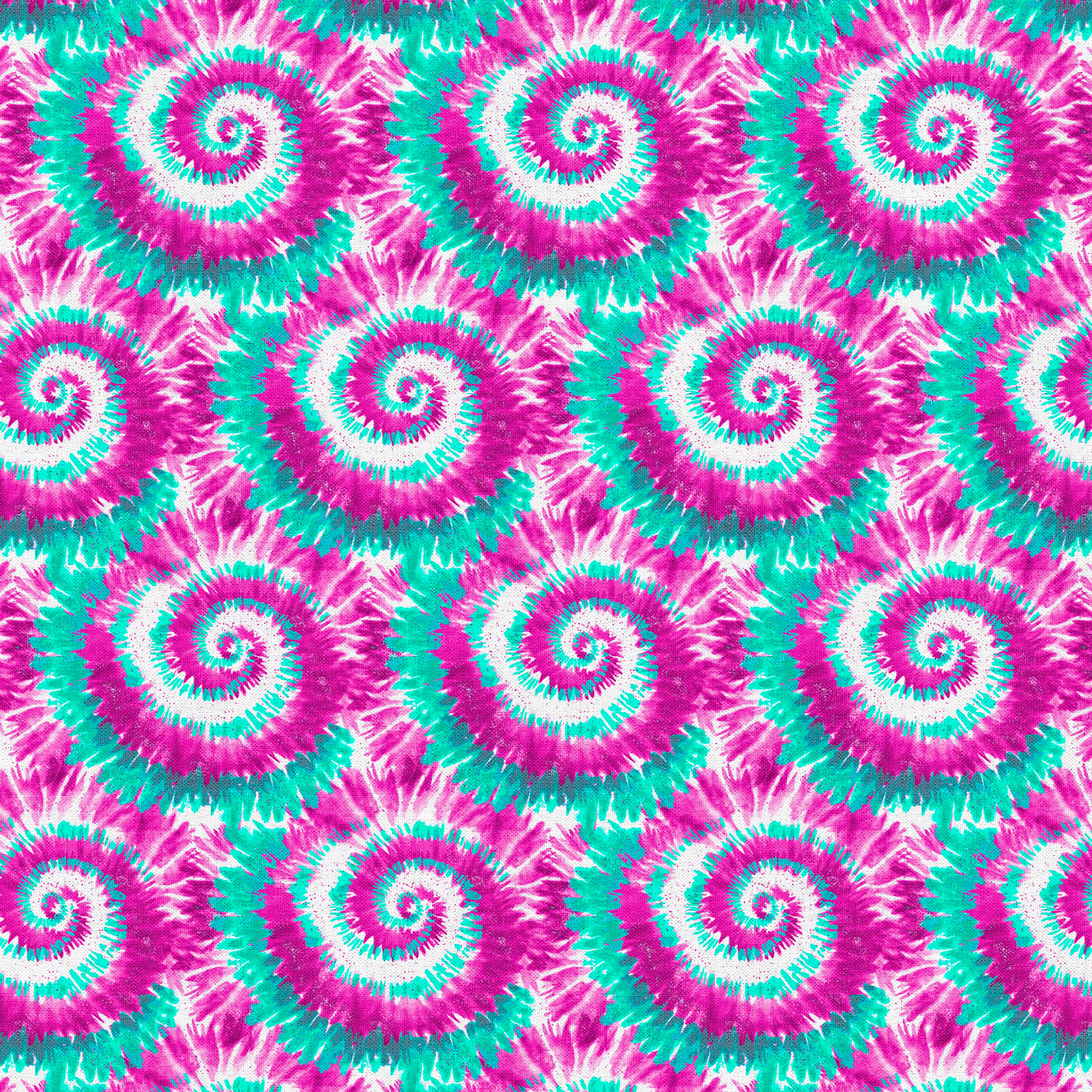 Fabric Editions Pink &#x26; Turquoise Tie Dye Cotton Fabric