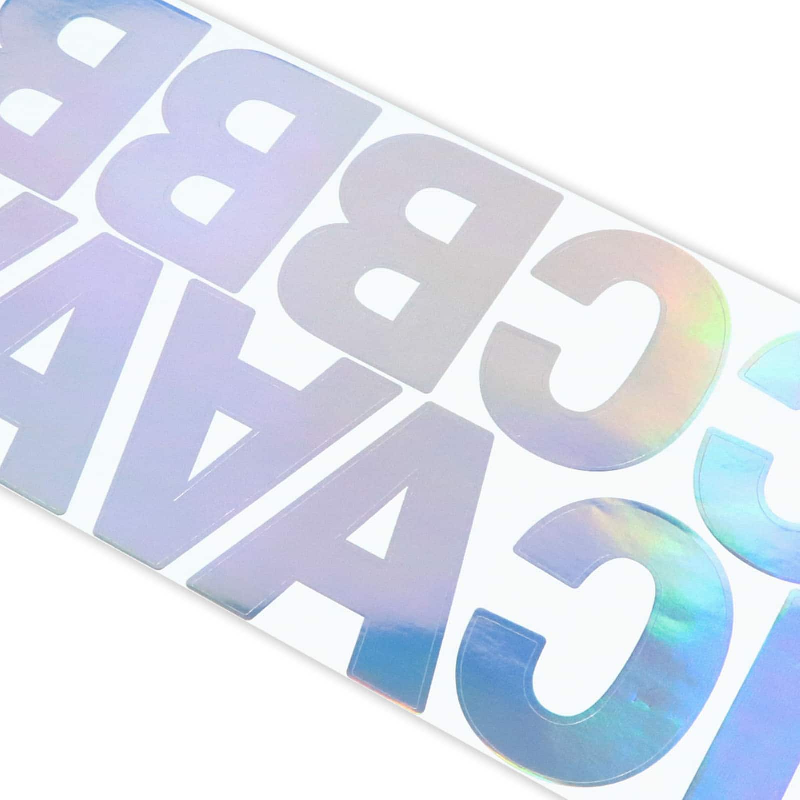 12 Pack: Iridescent Foil Alphabet Stickers by Recollections™
