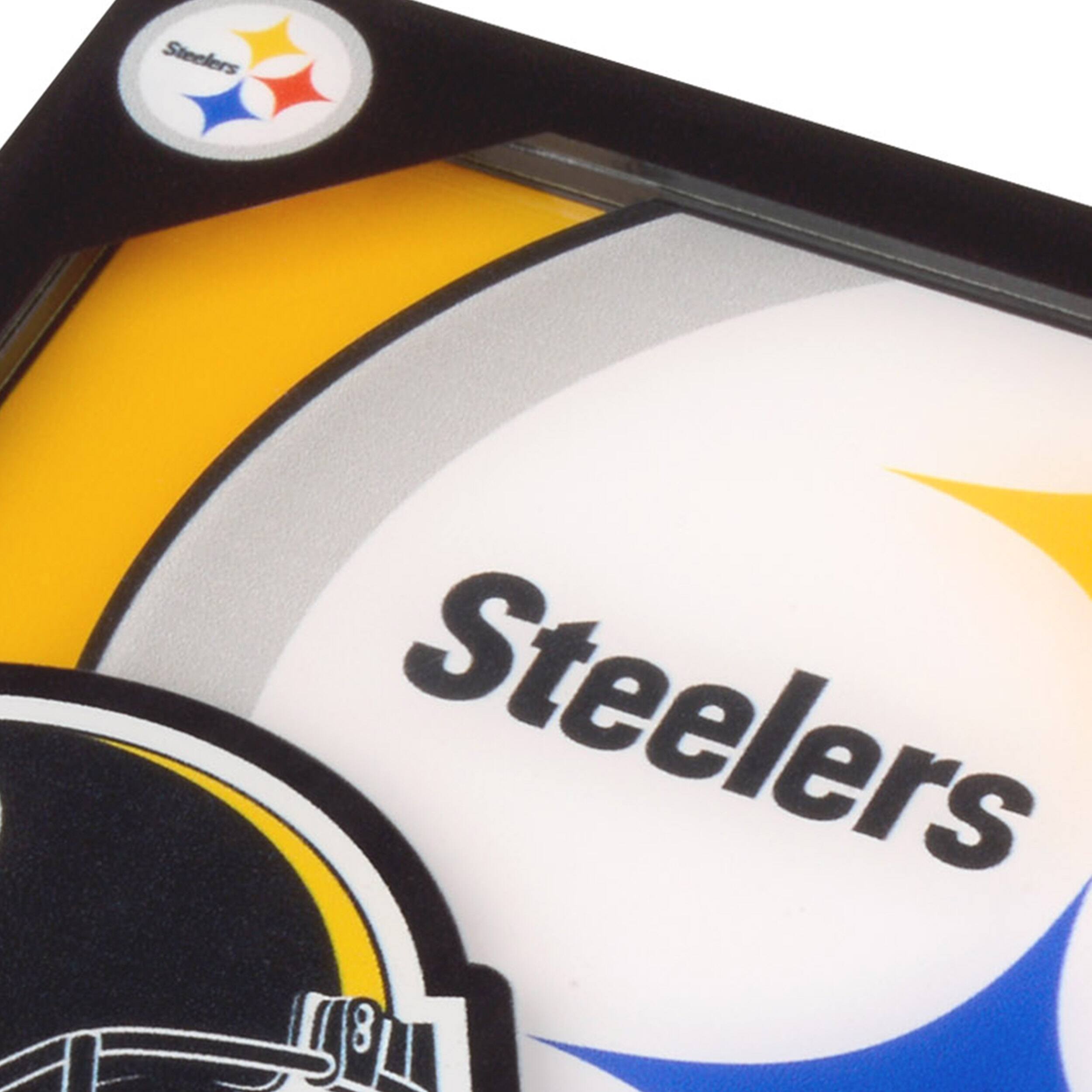 NFL 3D Logo Series Coaster Set
