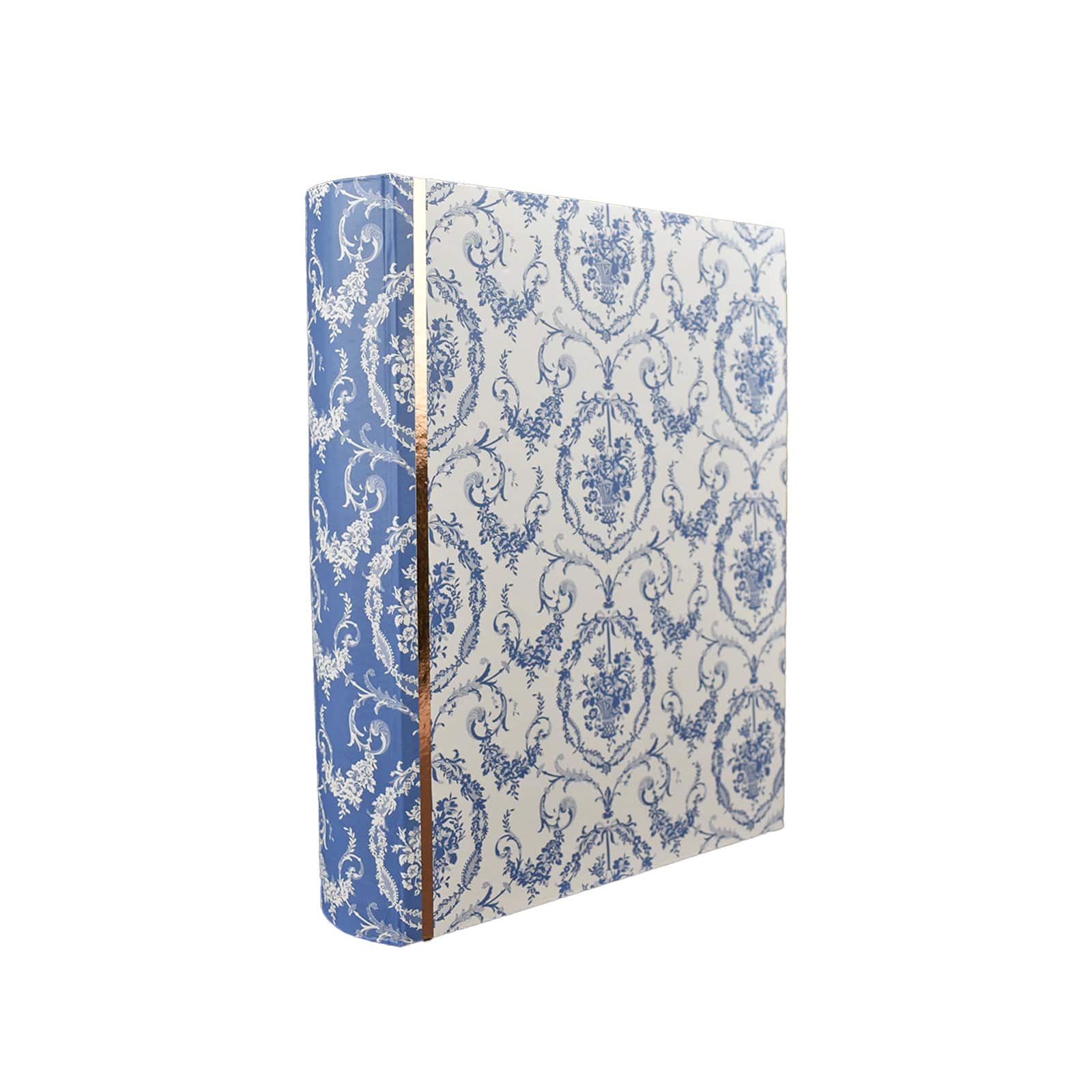 French Manor Small Blue Royale Toile Book Box by Ashland&#xAE;