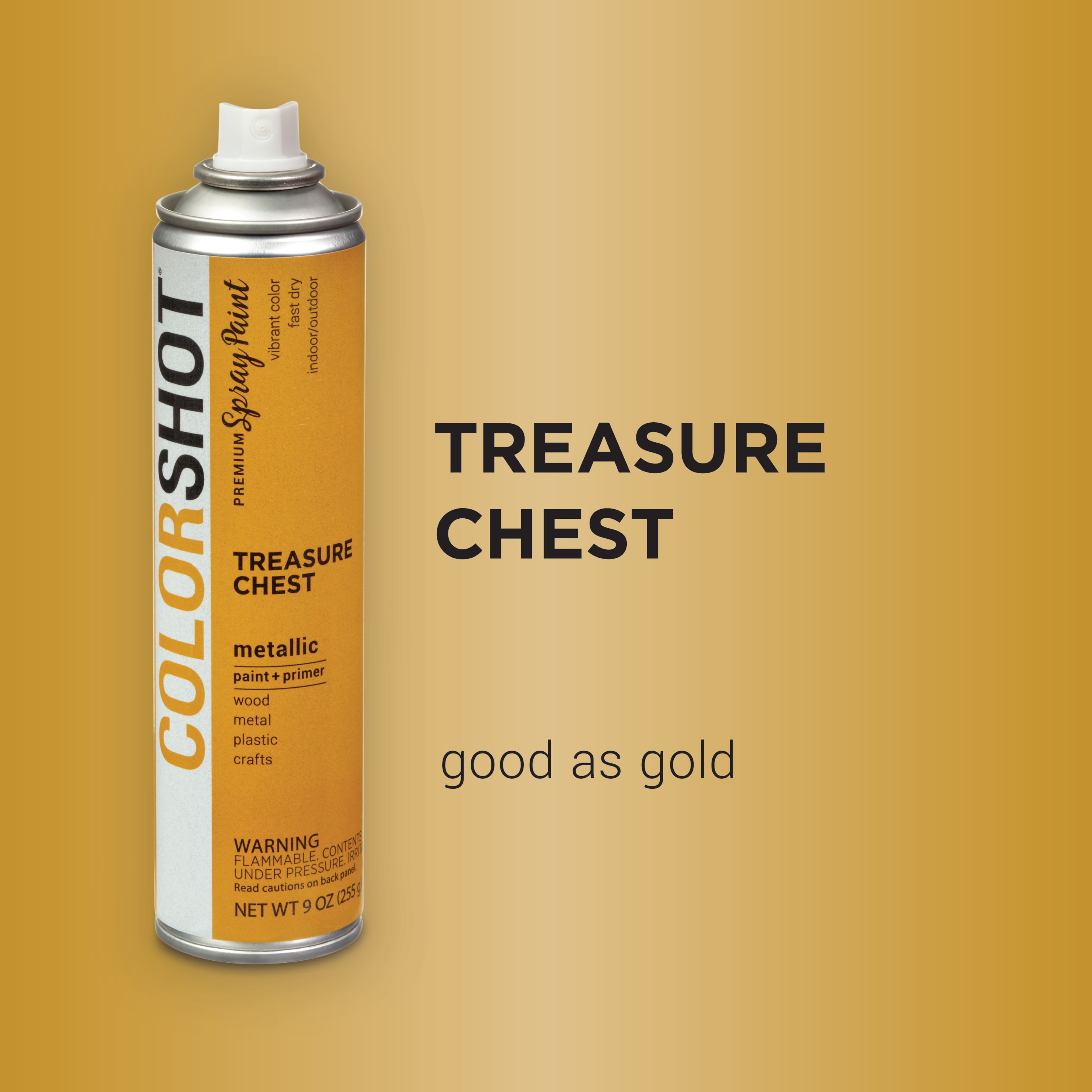 COLORSHOT&#xAE; Premium Metallic Spray Paint