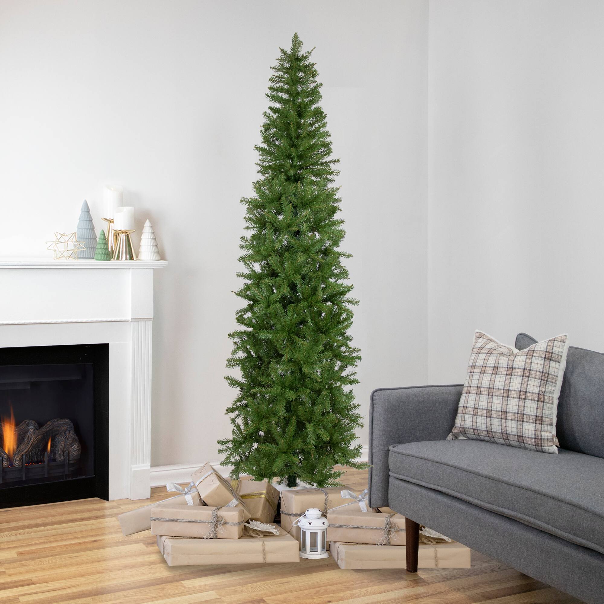 7.5ft. Unlit Silver Lake Fir Artificial Christmas Tree