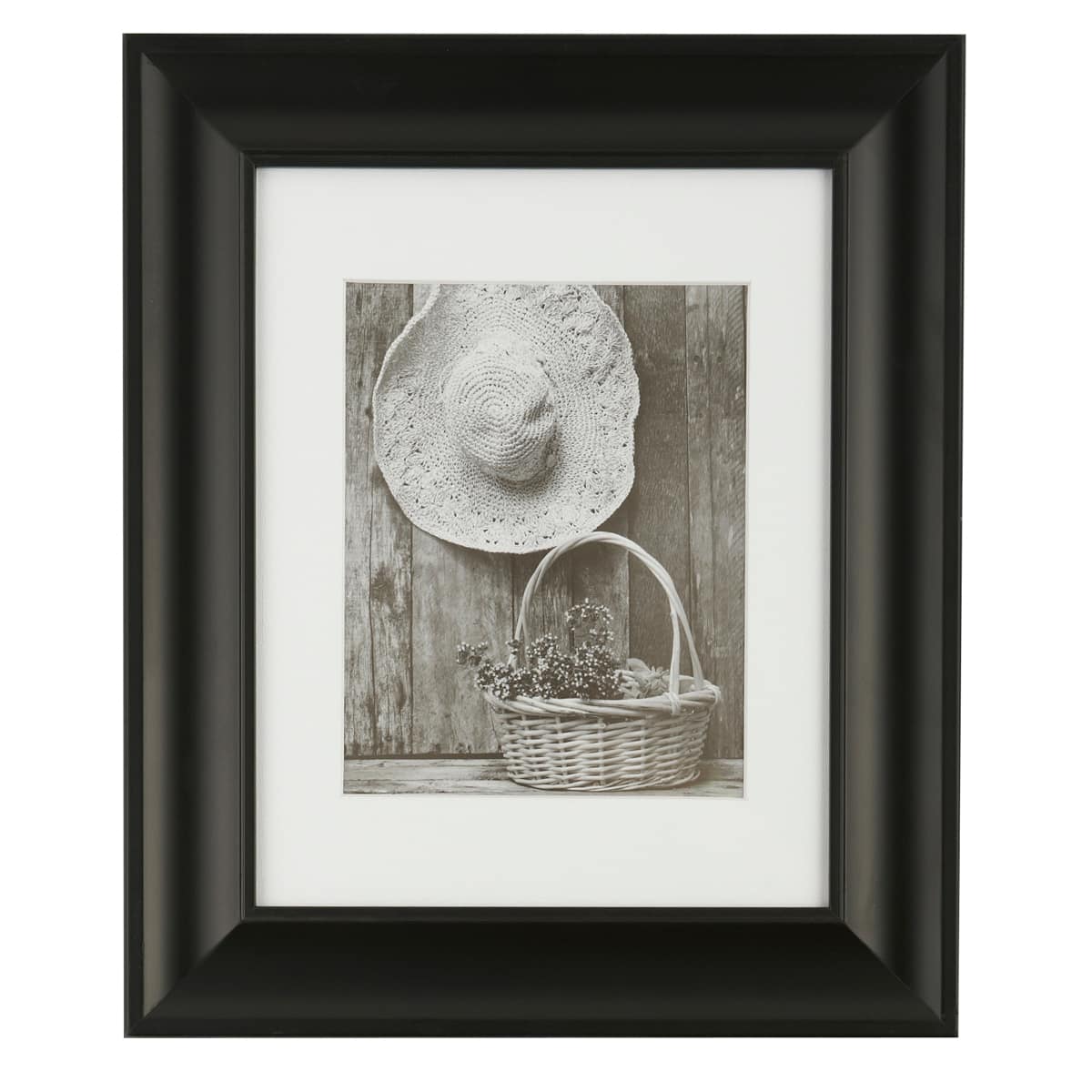 8 Pack: Black 8" x 10" Frame with Mat, Gallery by Studio Décor®