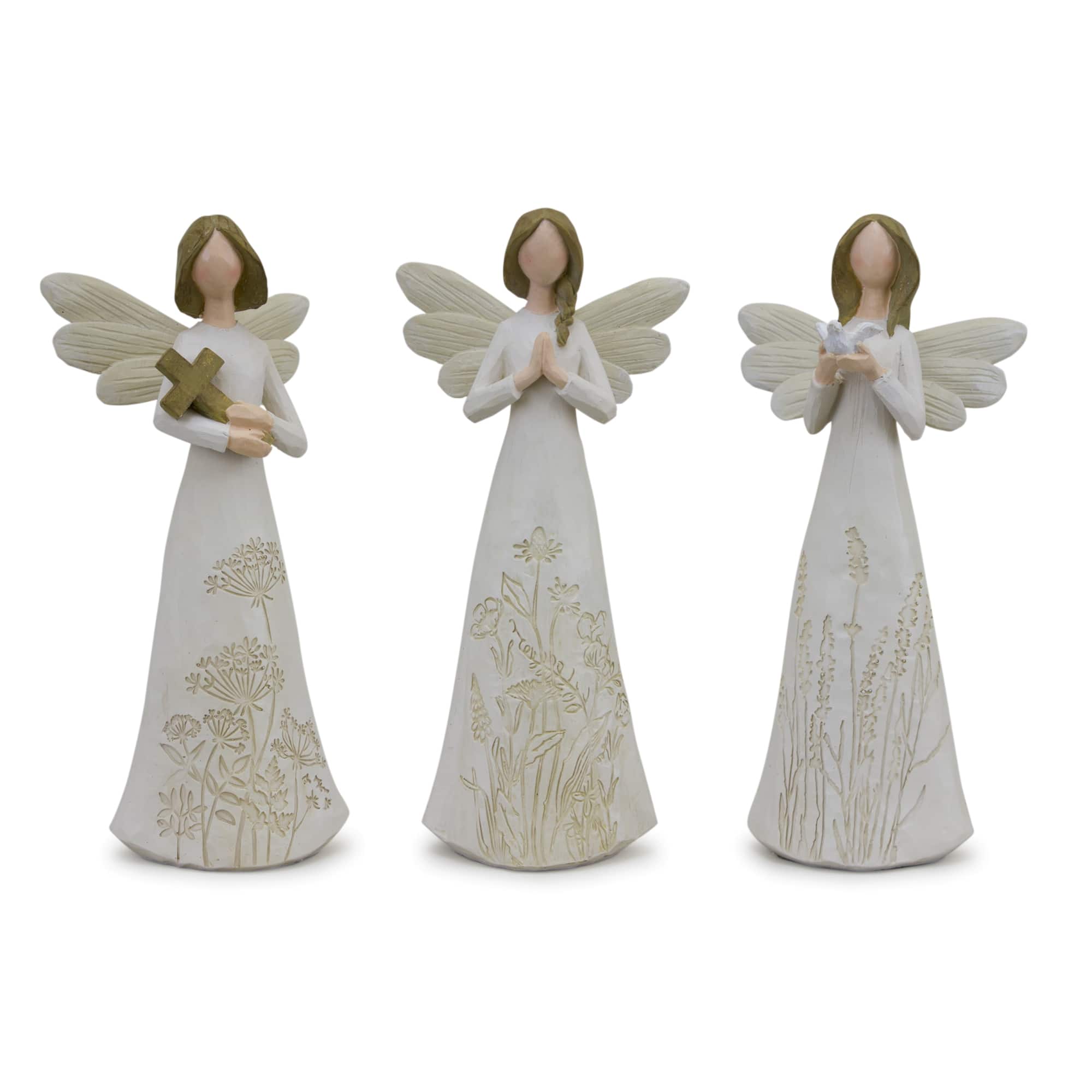 8.75&#x22; Angel Figurine Set