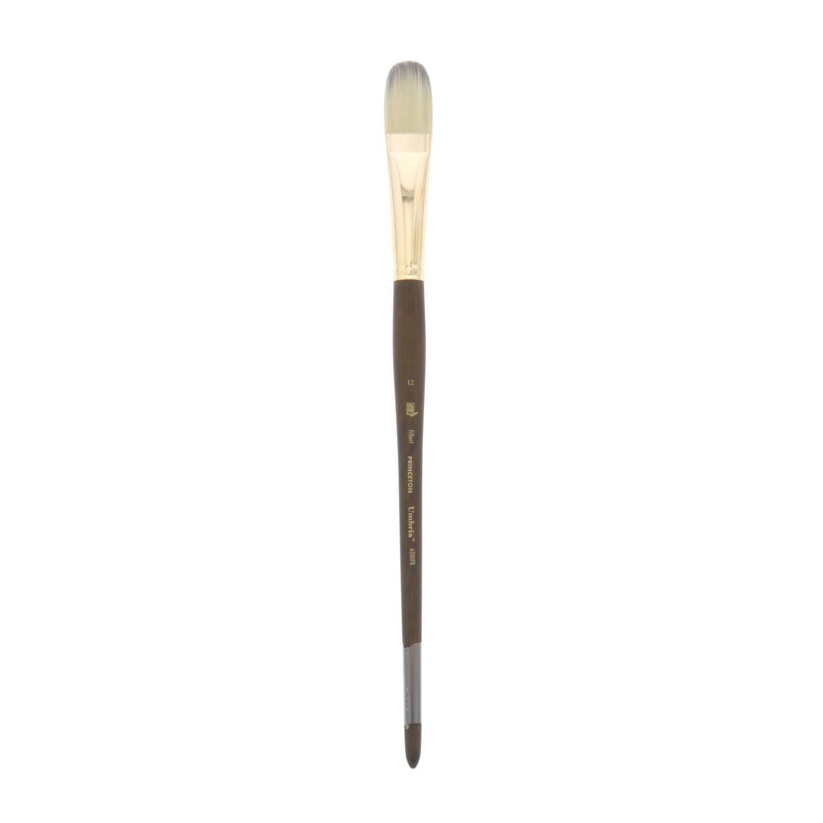Princeton™ Umbria™ Synthetic Blend Long Handle Filbert Brush