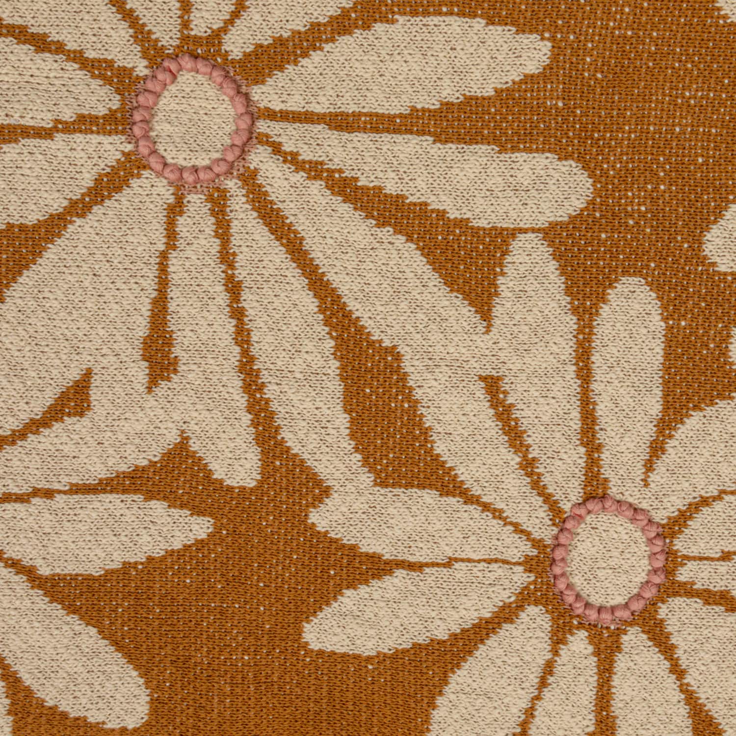 Hello Honey® Flower Prints Cotton Knit Baby Blanket