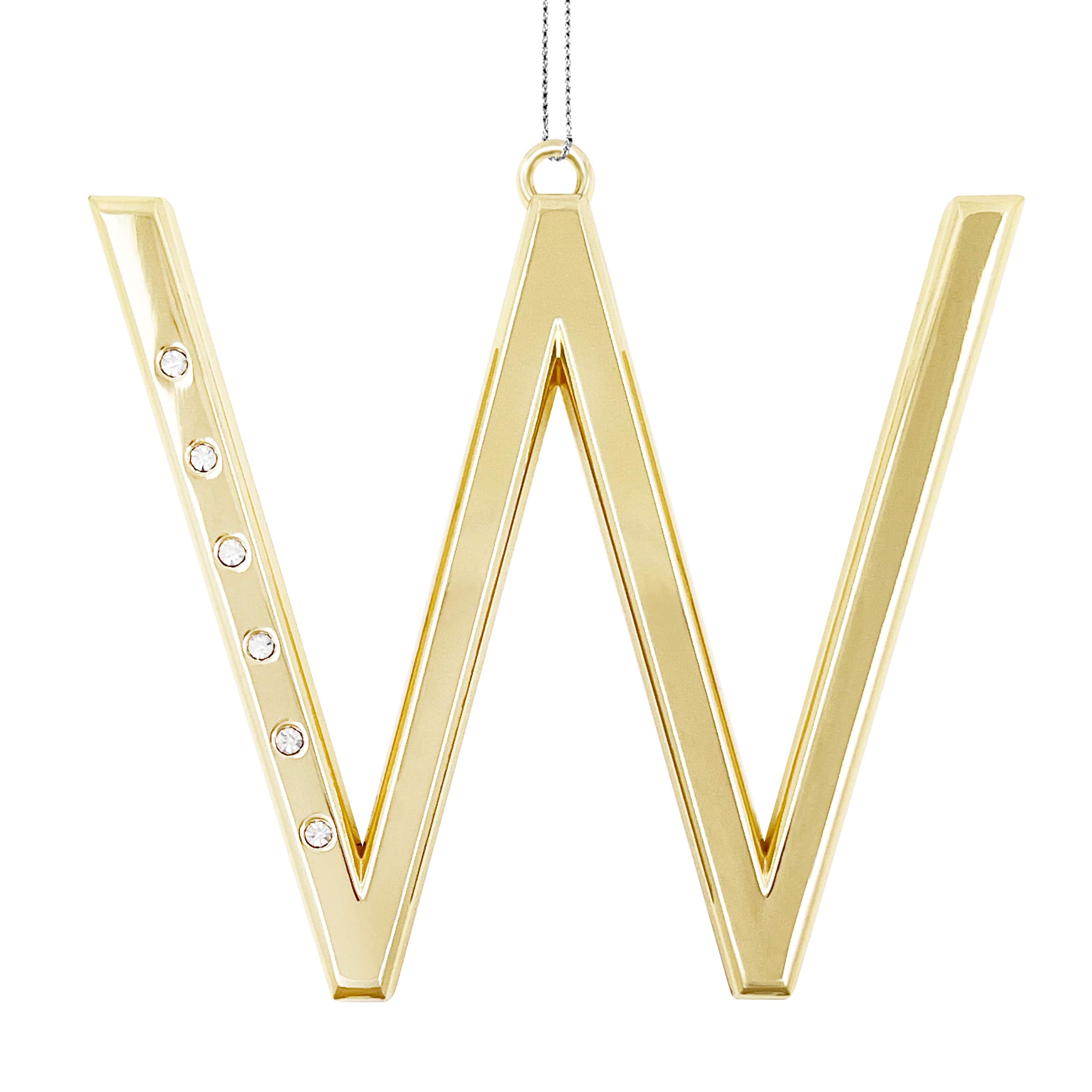 Metal Monogram Ornament with Rhinestones by Ashland&#xAE;