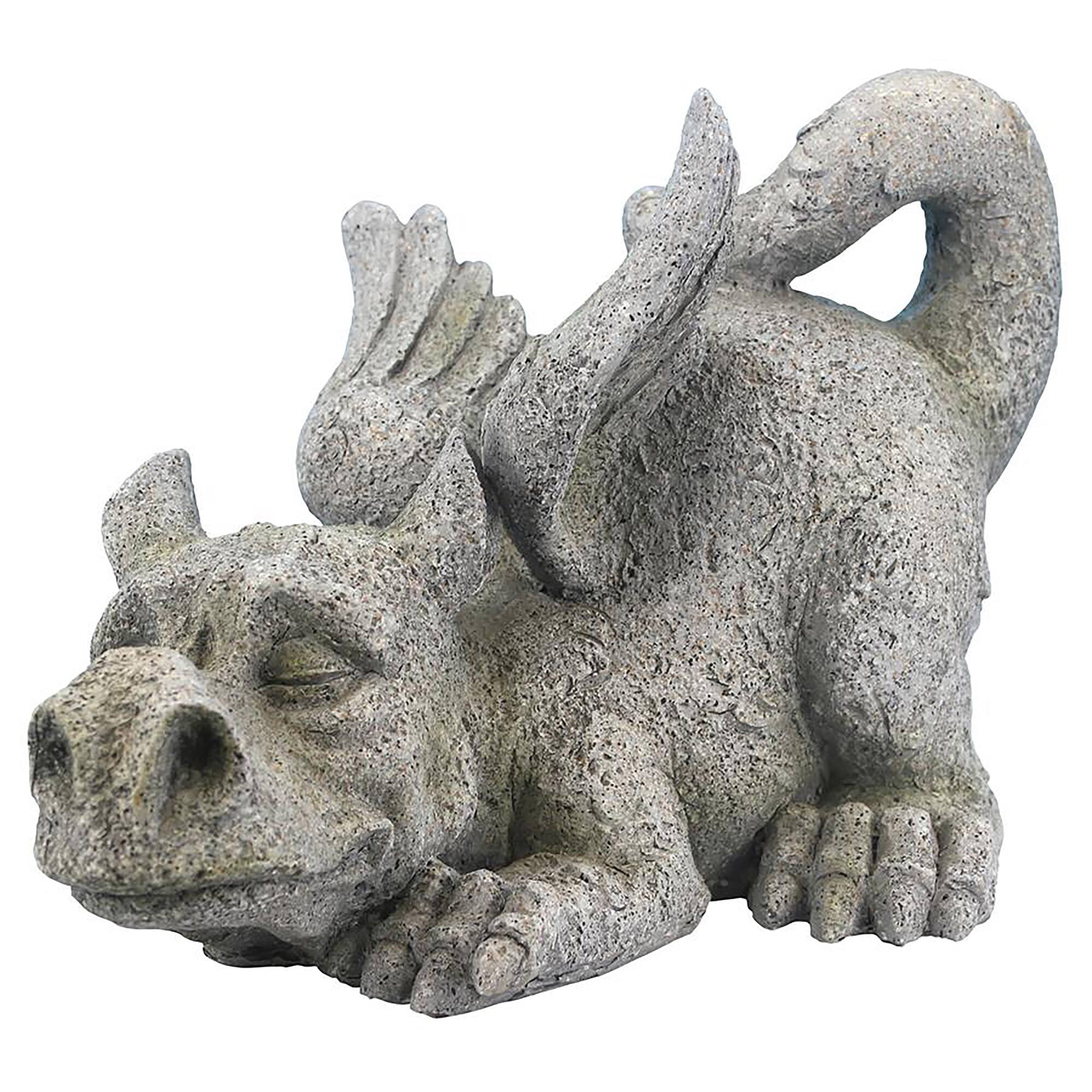 Design Toscano 14" Pounce the Mischievous Gothic Dragon Statue