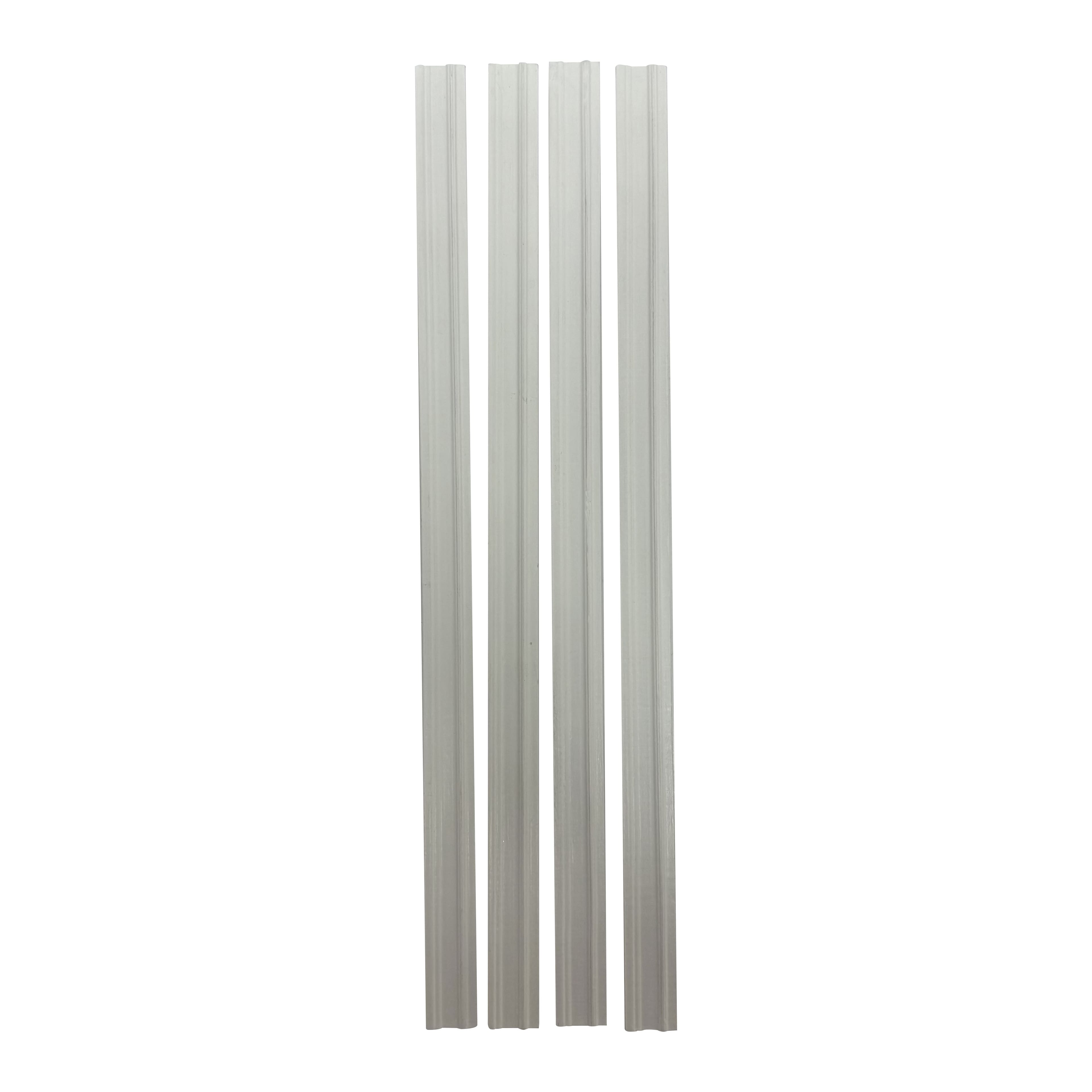 Miniature White Baseboards, 4ct. by Make Market&#xAE;