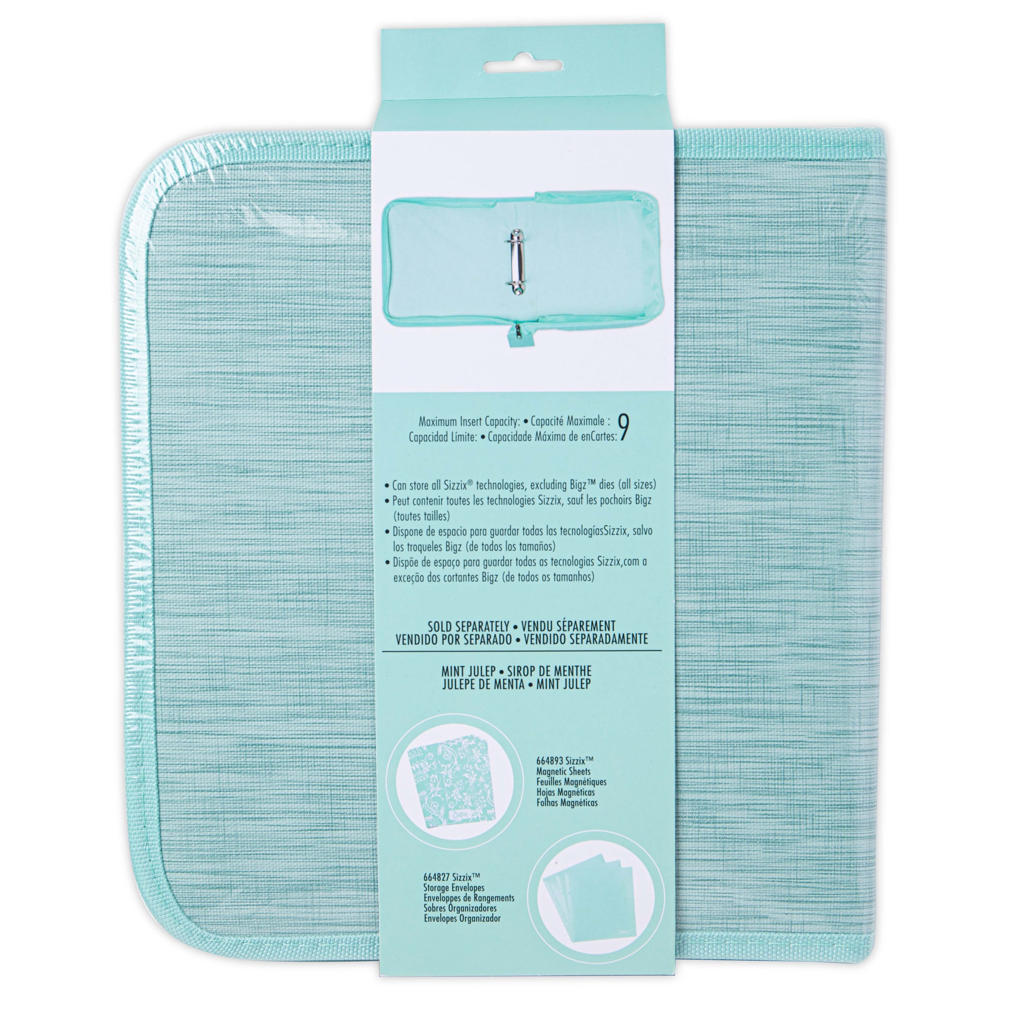 Sizzix&#xAE; Framelits&#x2122; &#x26; Thinlits&#xAE; Mint Julep Die Storage Solution