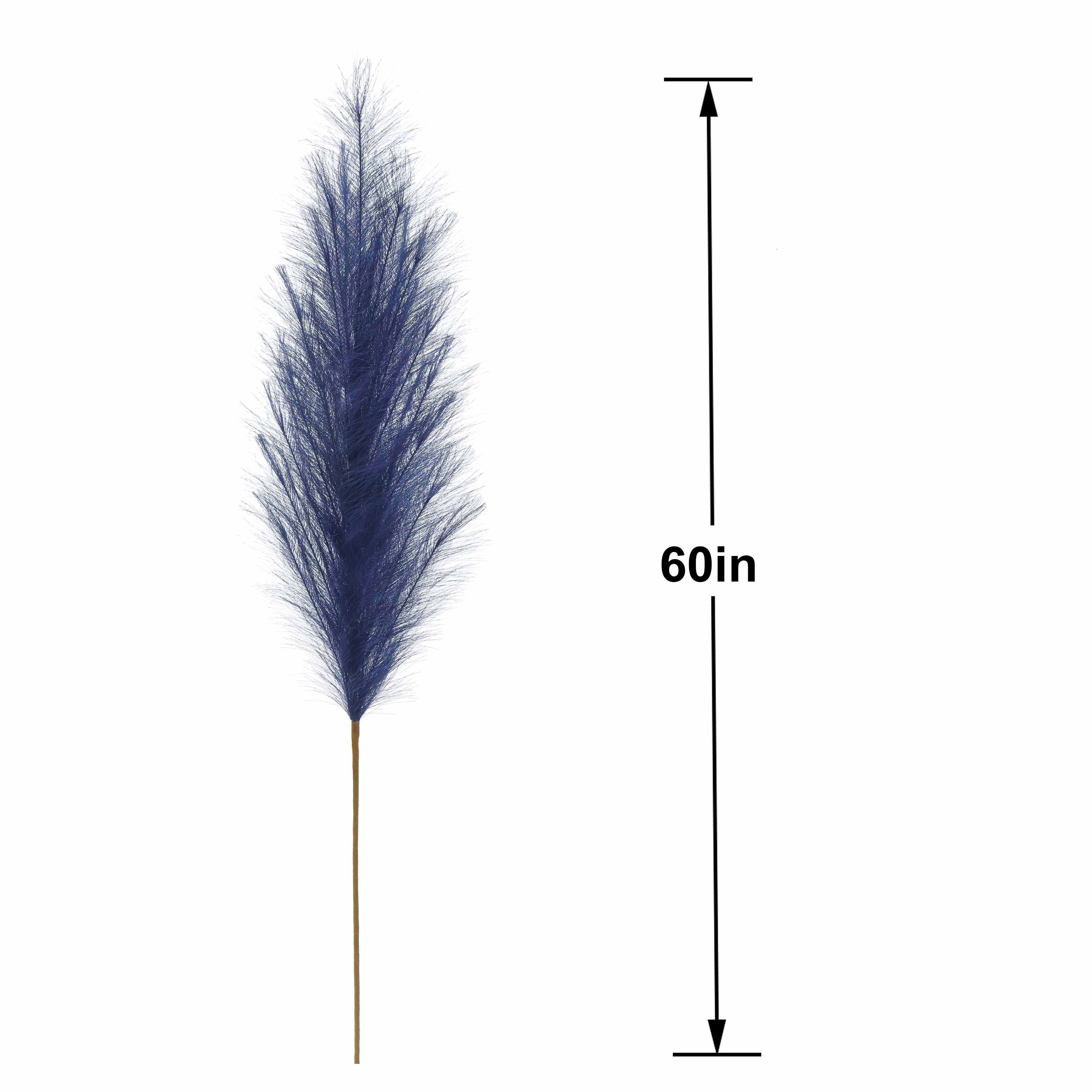 5ft. Dark Navy Pampas Grass Stem by Ashland&#xAE;