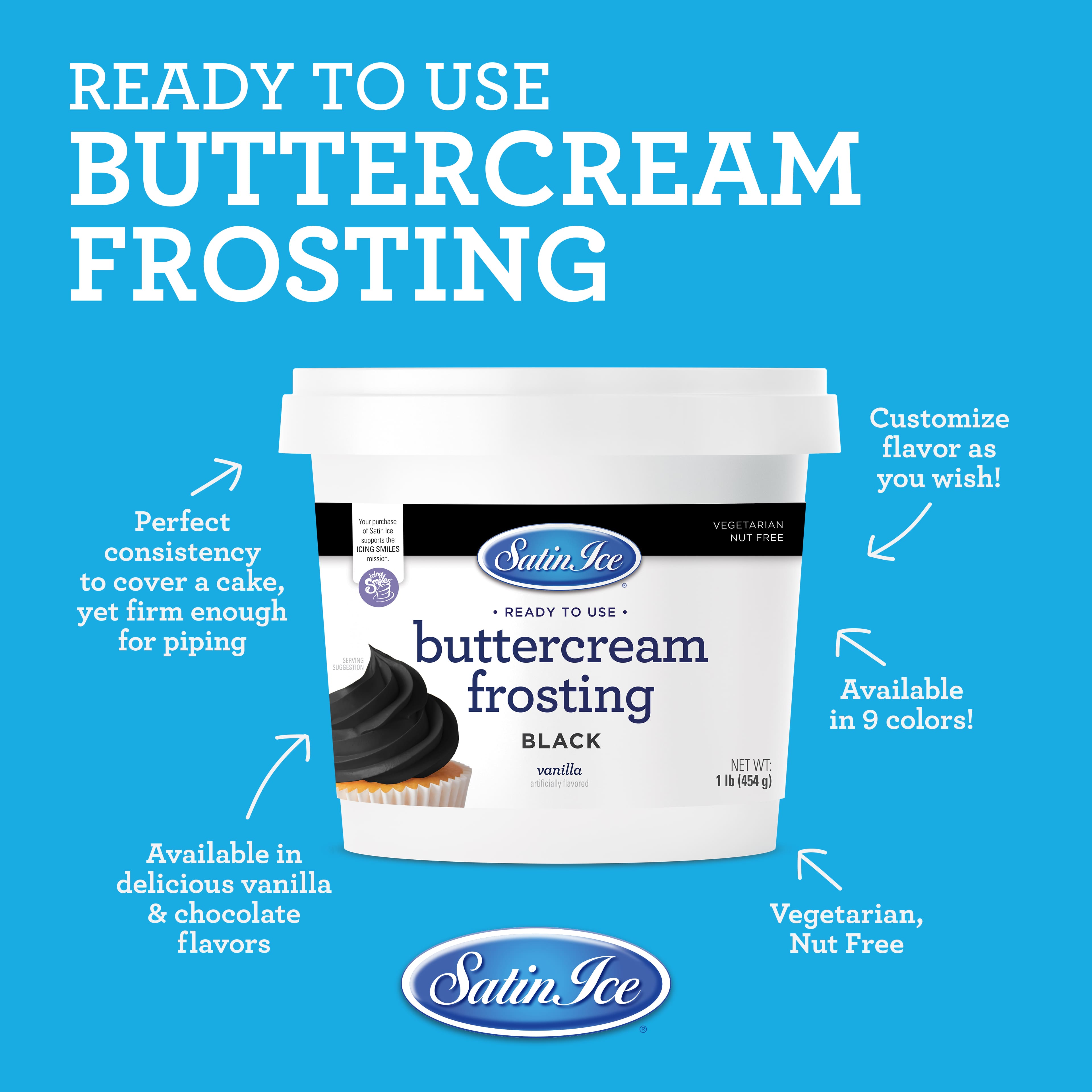 Satin Ice&#xAE; Buttercream Frosting