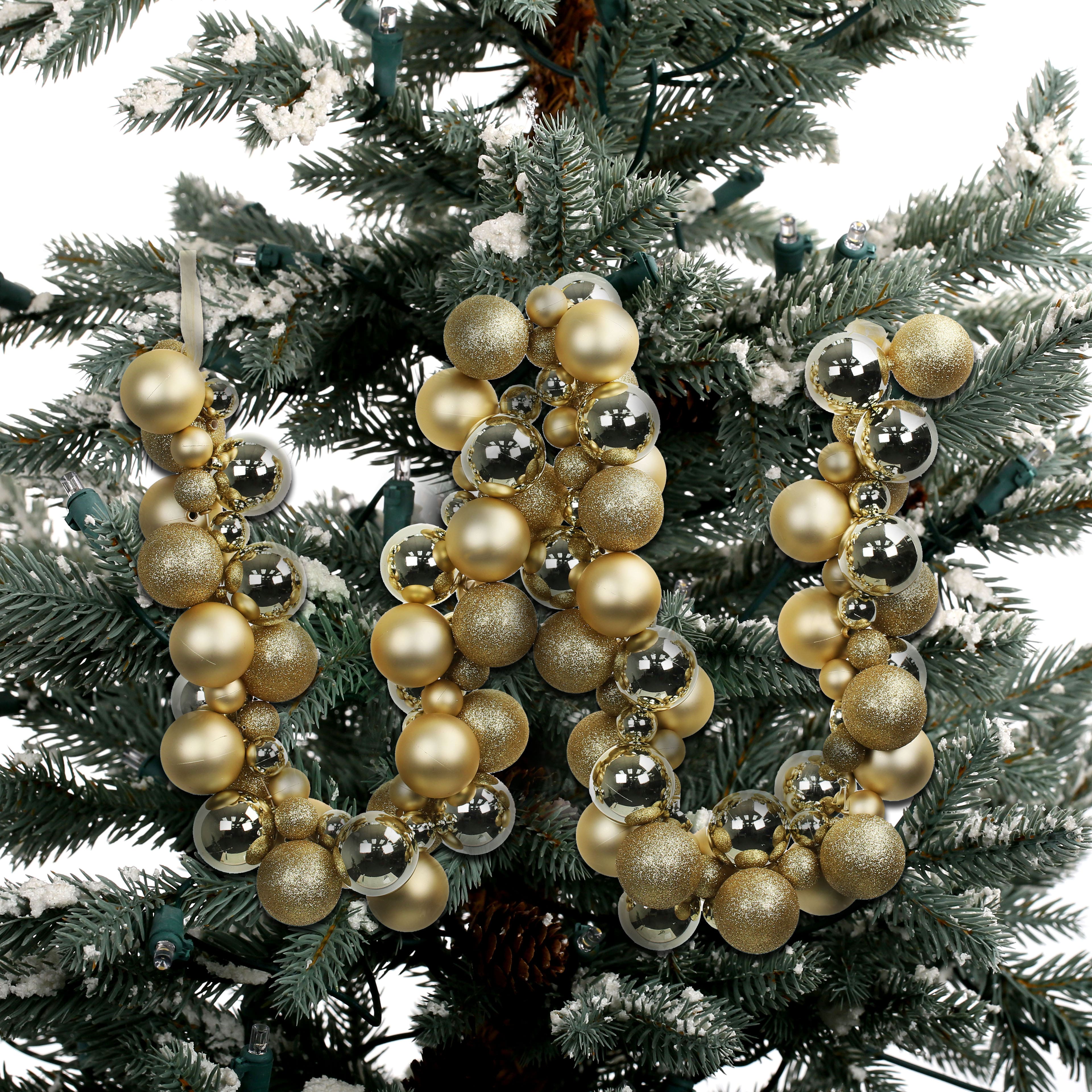 6ft. Gold Ball Ornament Garland by Ashland®