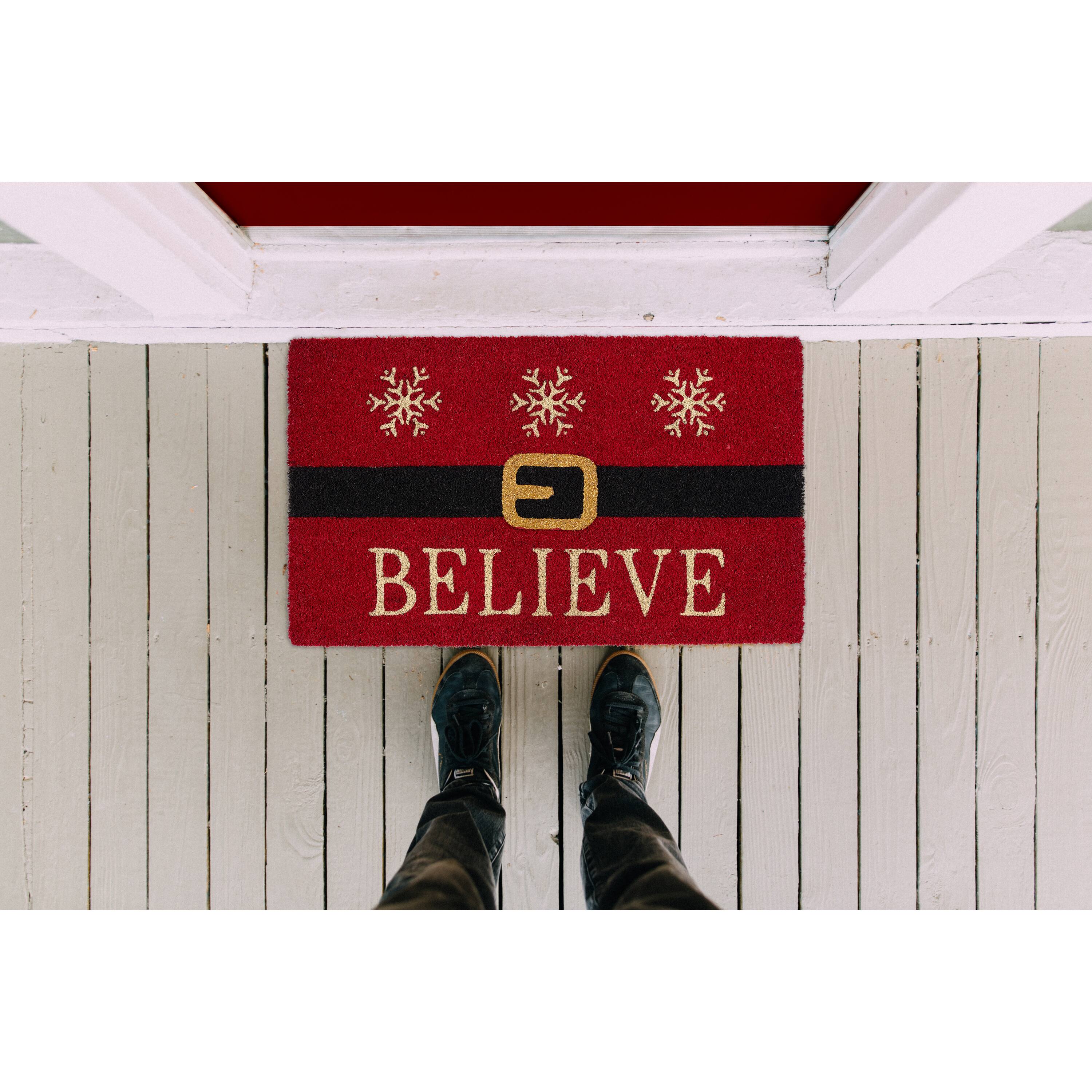 DII&#xAE; Believe Santa Doormat
