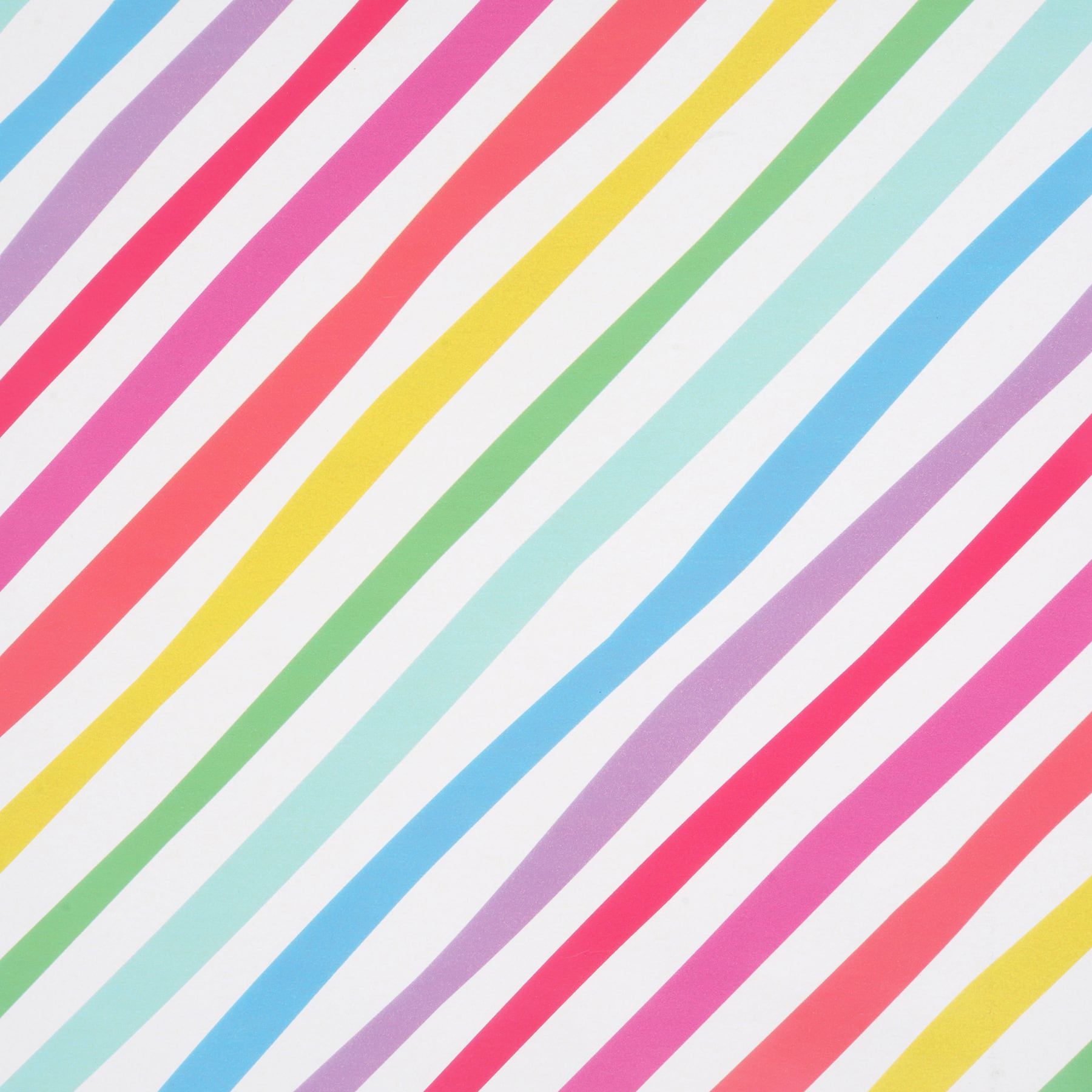 30&#x22; Rainbow Stripes Gift Wrap by Celebrate It&#x2122;