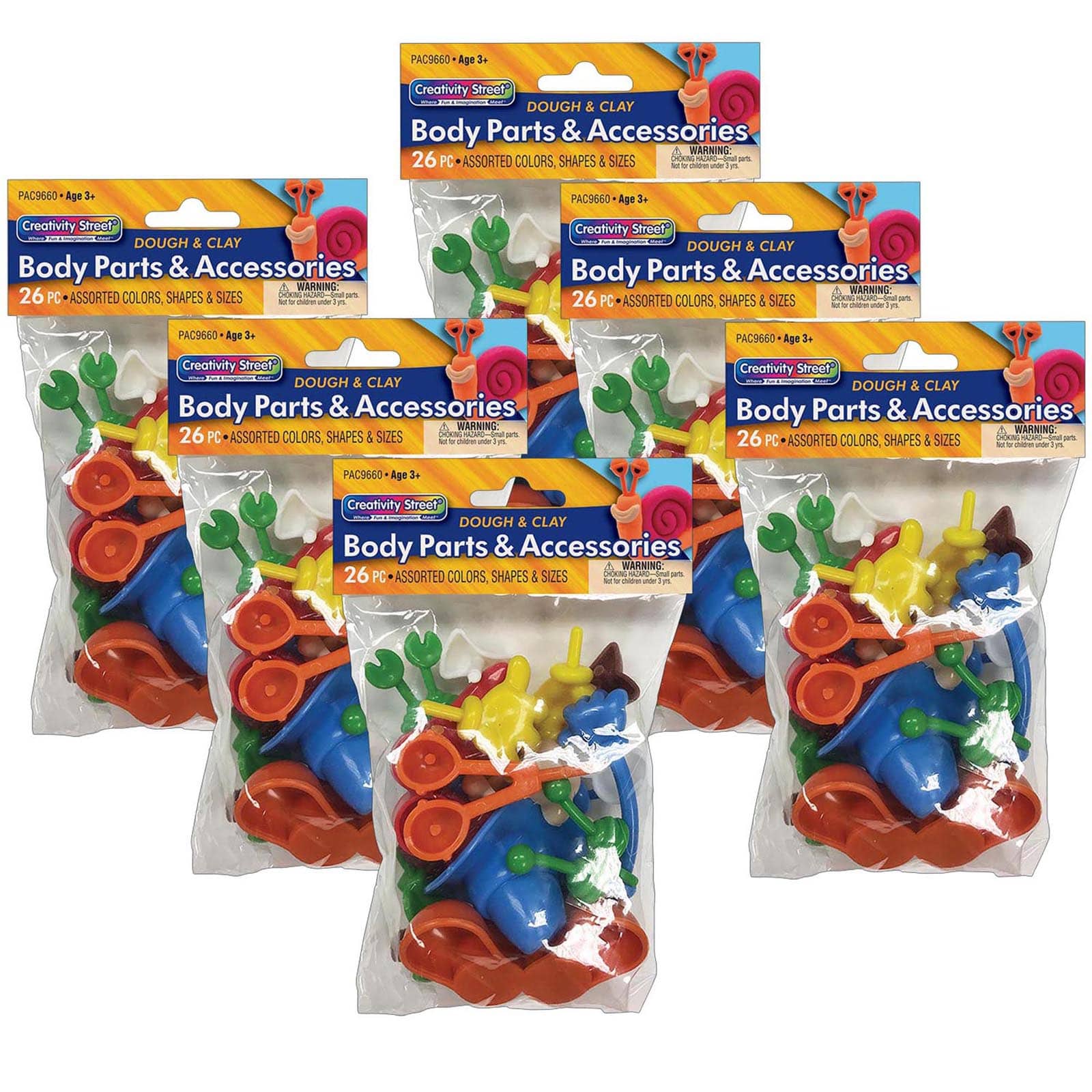 24 ct. Modeling Clay - Reusable Clay