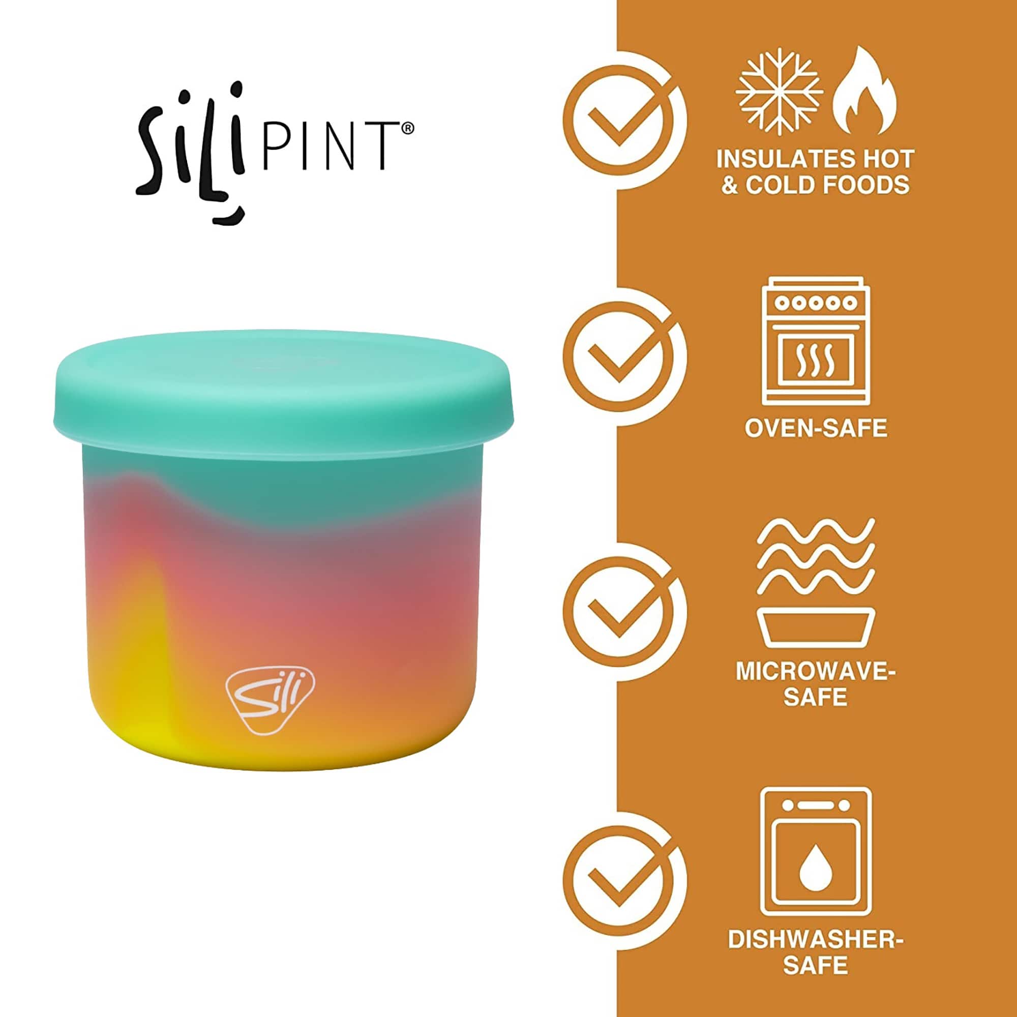 Silipint® Silicone Lidded Bowls