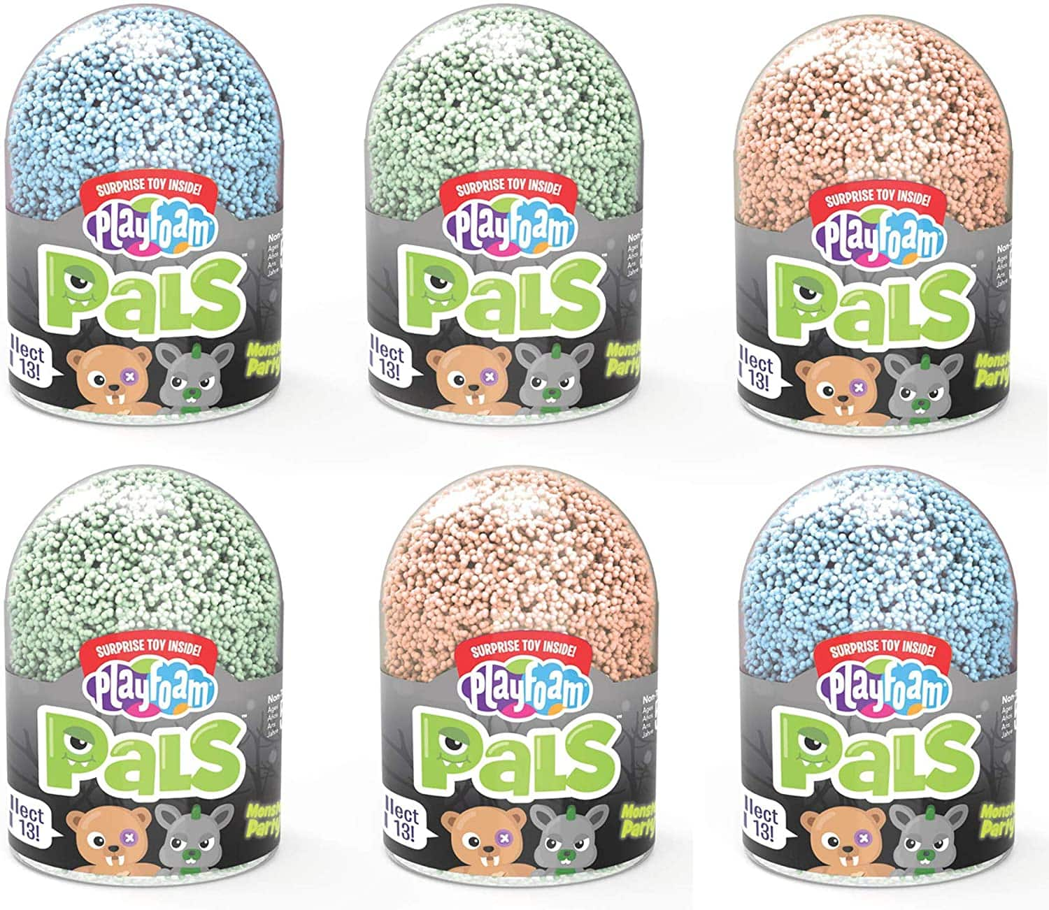 Educational Insights Playfoam Pals Monster Party Series 5, 6ct.