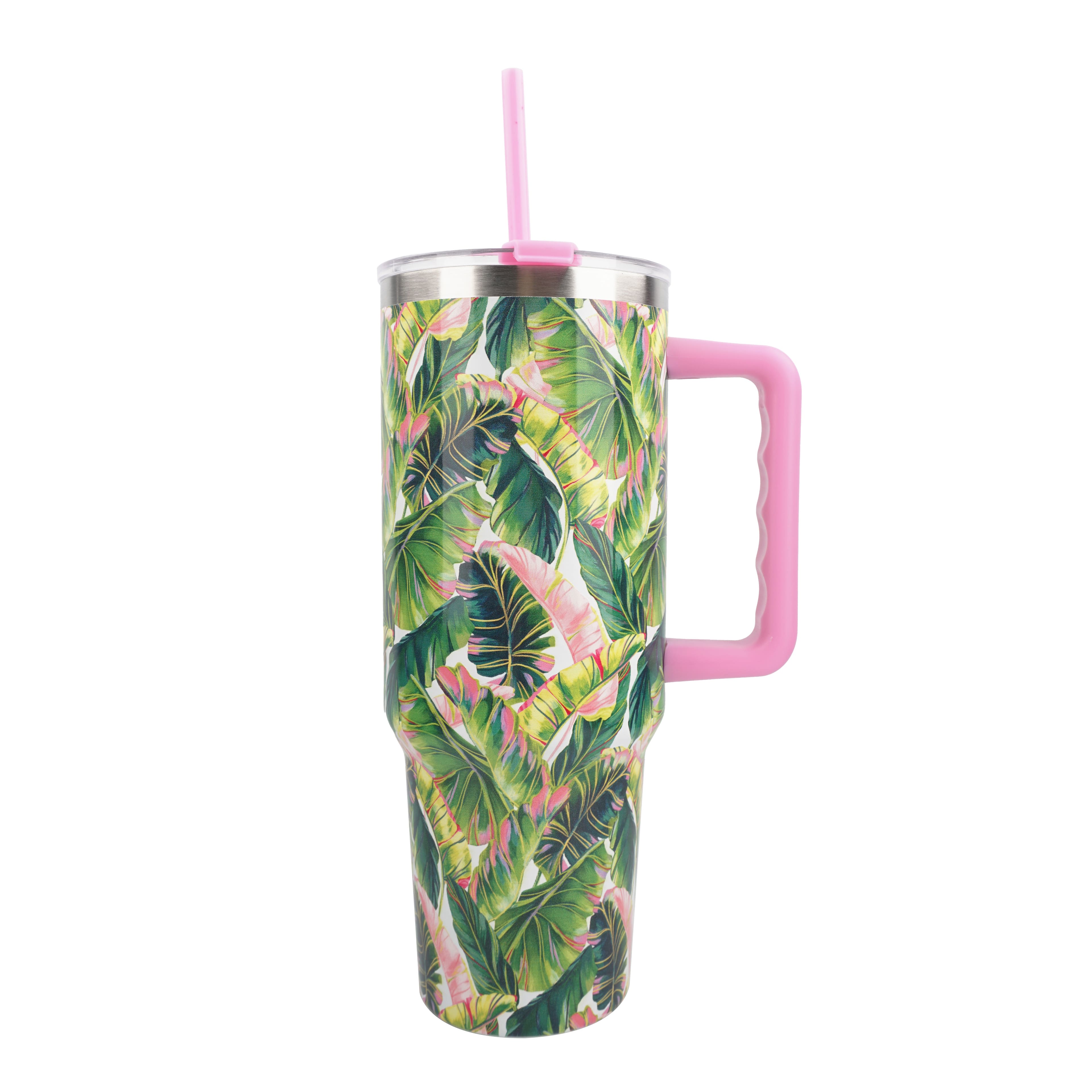 40oz. Leaf Toss Stainless Steel Insulated Tumbler by Celebrate It&#x2122;