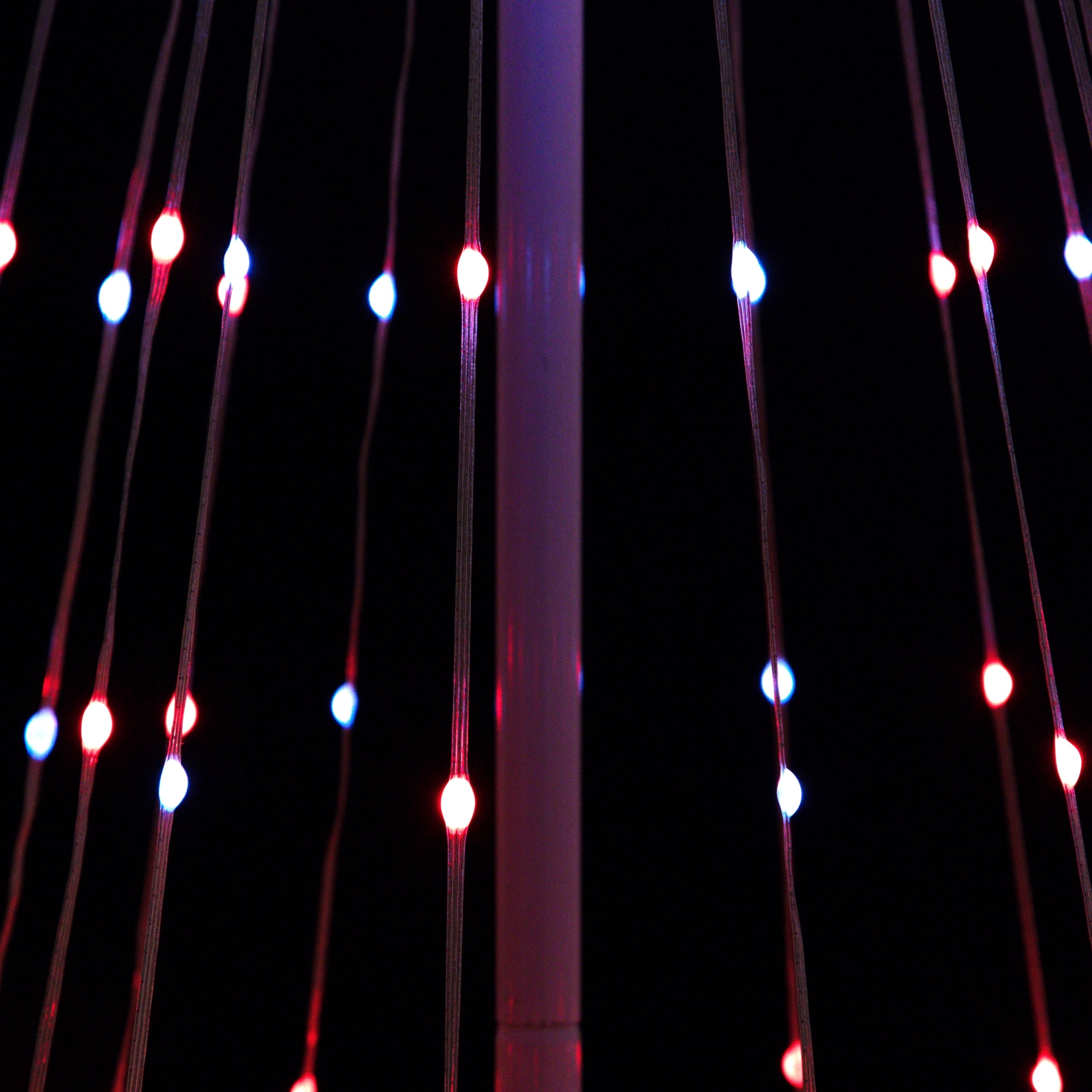 6ft. LED Color Changing Multiple Function Outdoor Show Cone Tree