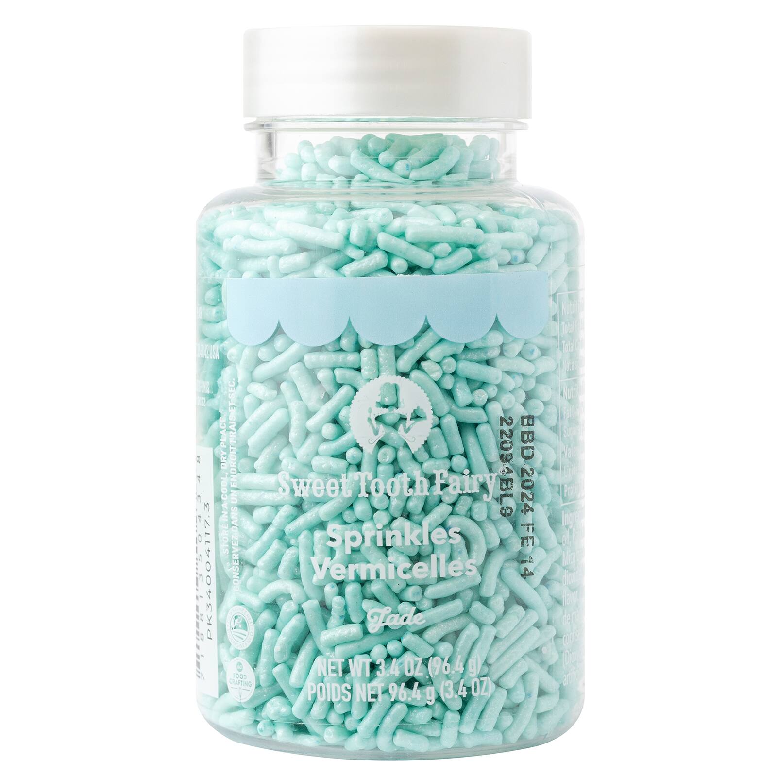 Sweet Tooth Fairy&#xAE; Pearlized Jimmies Sprinkles, Medium